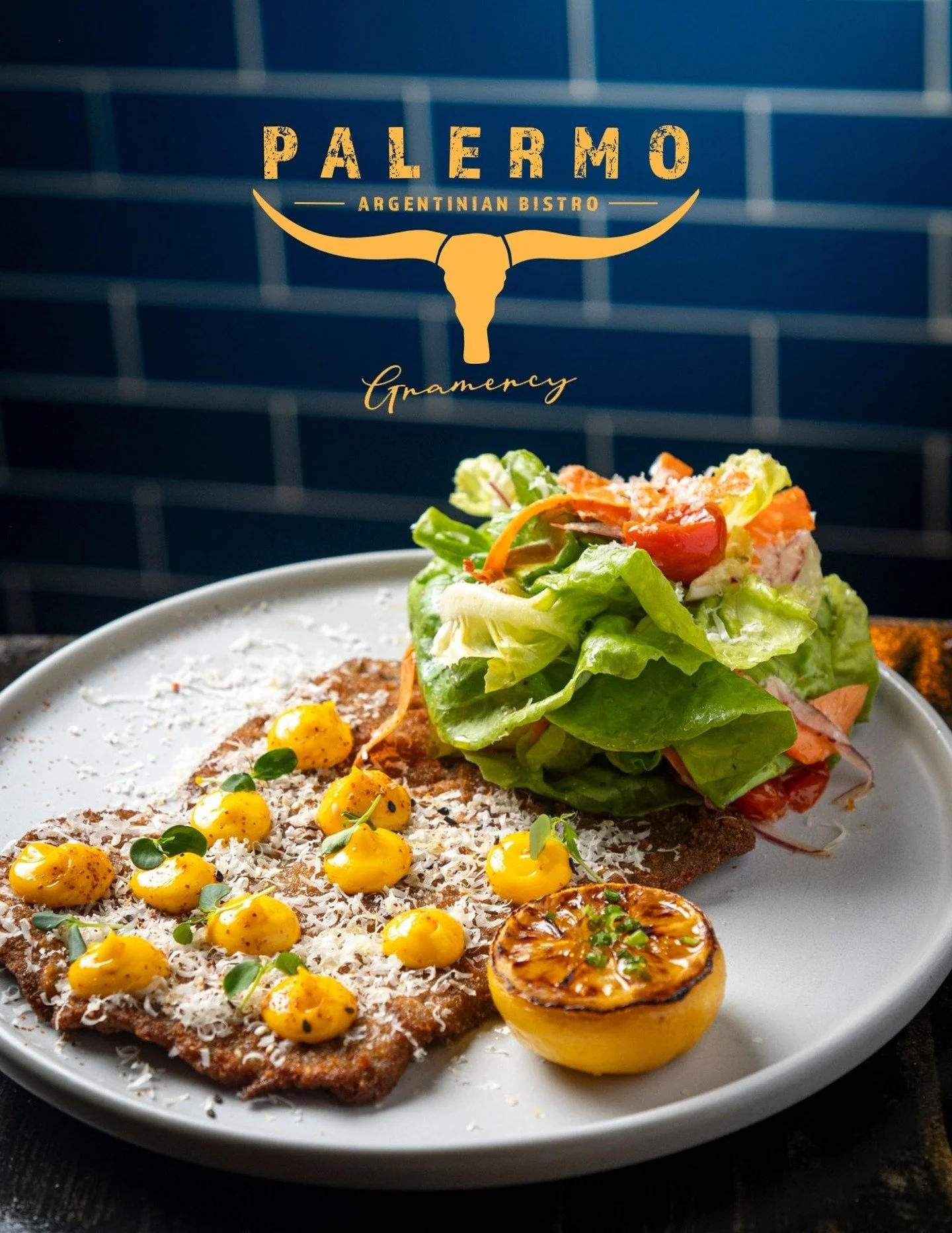 A classic, reimagined: our NY Strip Milanese &mdash; crispy, juicy, and full of Argentinian flavor. 
The perfect dish to elevate your dinner in Gramercy.

👉 Reserve your table today at palermoargentinianbistro.com

#PalermoGramercy #PalermoNYC #Gram