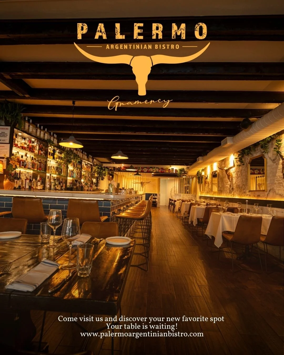 Weekend mode: ON. Steaks, wine, and the Palermo vibe await
Reserve now at palermoargentinianbistrogramercy

#TasteNYC #FoodieAdventures #NYCFoodScene #EatInNYC #nycfoodlovers #NYCDateNight #WineAndDineNYC