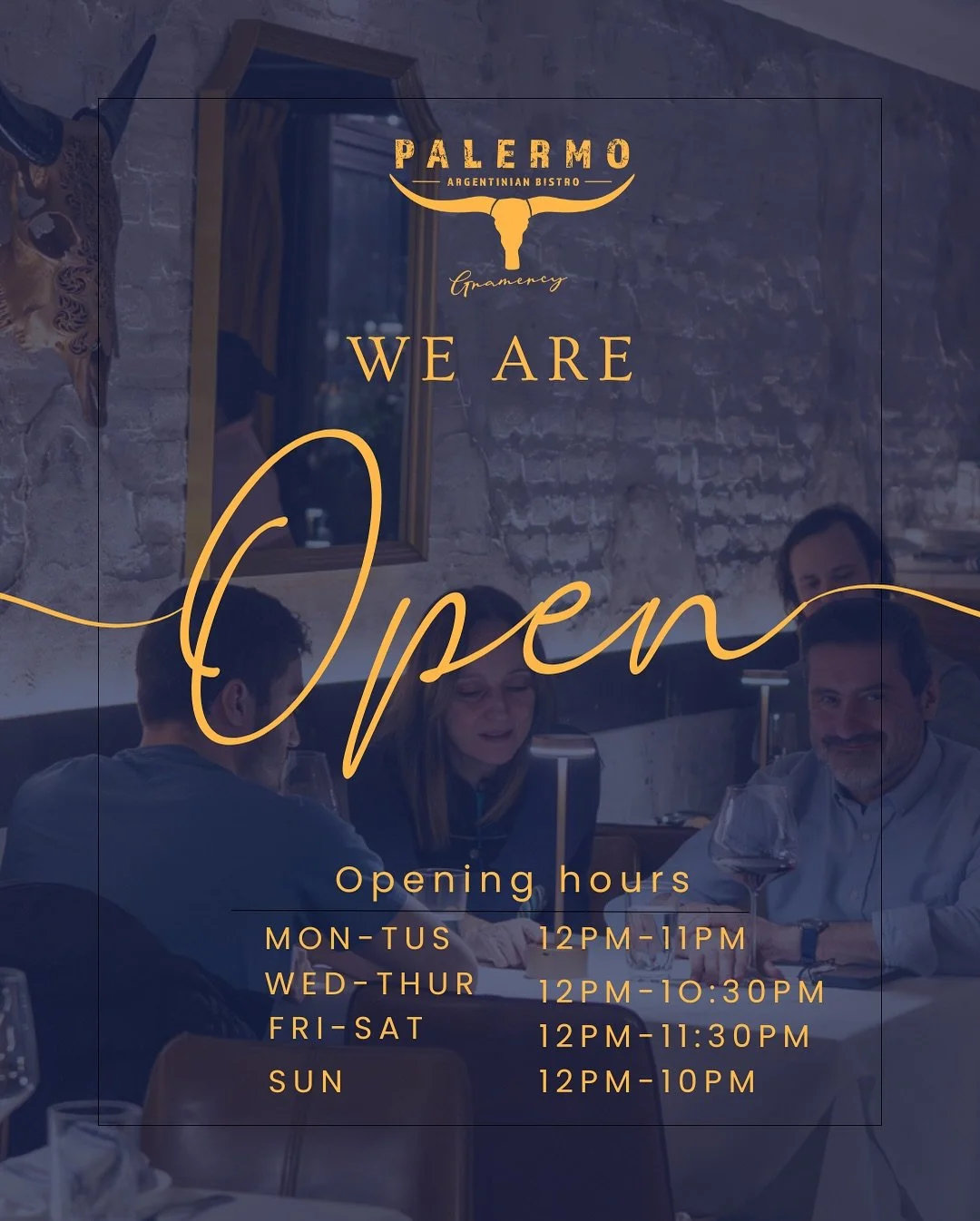 A place to feel good, eat well, and be welcomed. That&rsquo;s Palermo Bistro Gramercy!
.
.
.
#bestrestaurantsnyc #nycrestaurants #nyc #argentinianfood