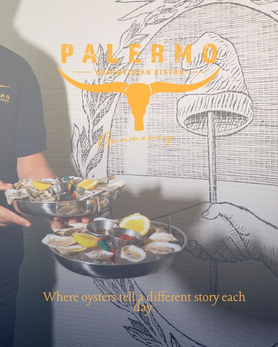 Did you know our oysters at Palermo Gramercy change flavor every day ? Each visit brings a new expression of freshness and character! 
.
.
. 

#Gramercydining #gramercyrestaurants #oystersny