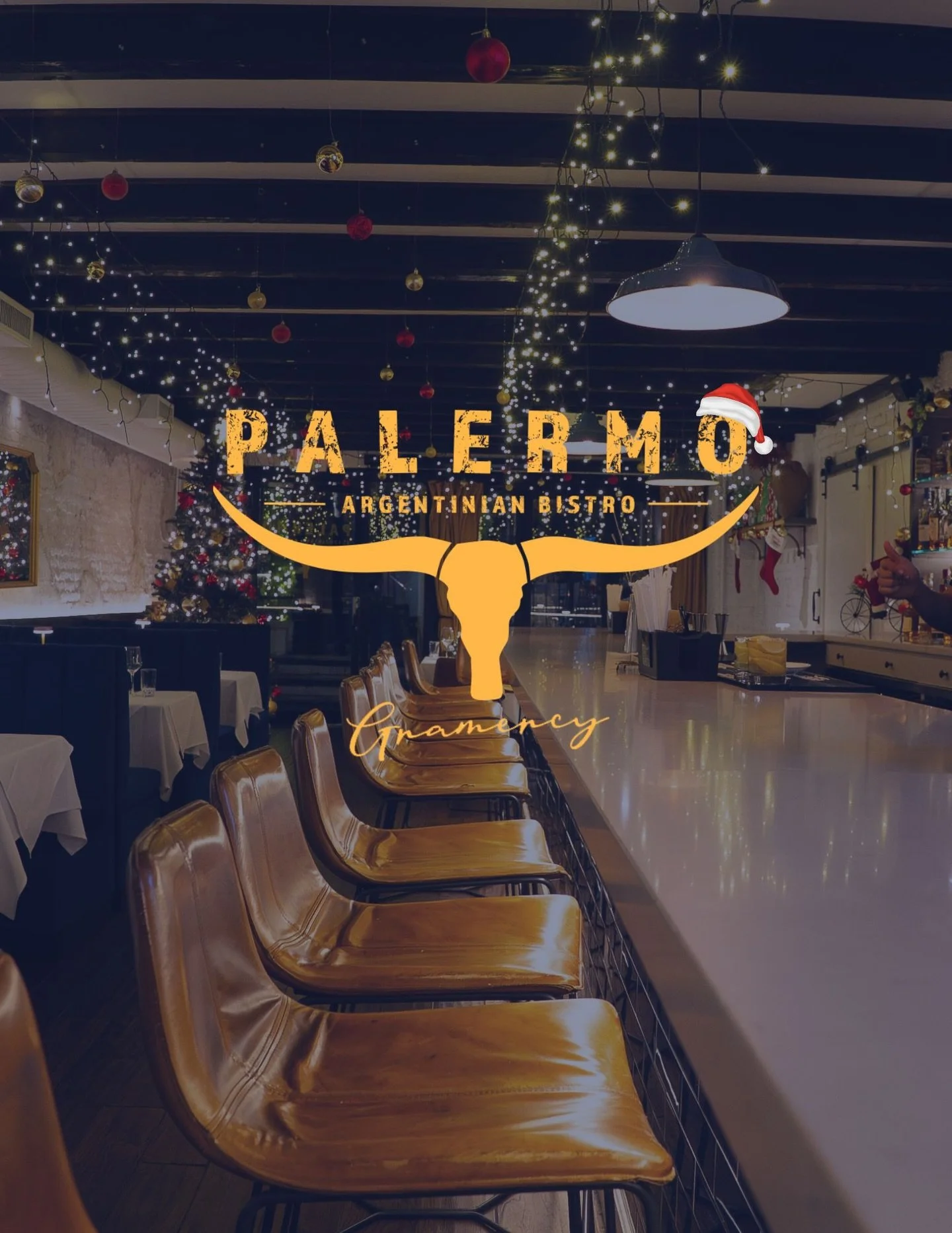 Christmas has arrived at Palermo Gramercy 🎄✨

We decorated every corner to wrap you in warmth, flavor, and that cozy &ldquo;home away from home&rdquo; feeling we love sharing with you.
.
.
.
#PalermoGramercy #ChristmasVibes #NYCHolidays GramercyEats