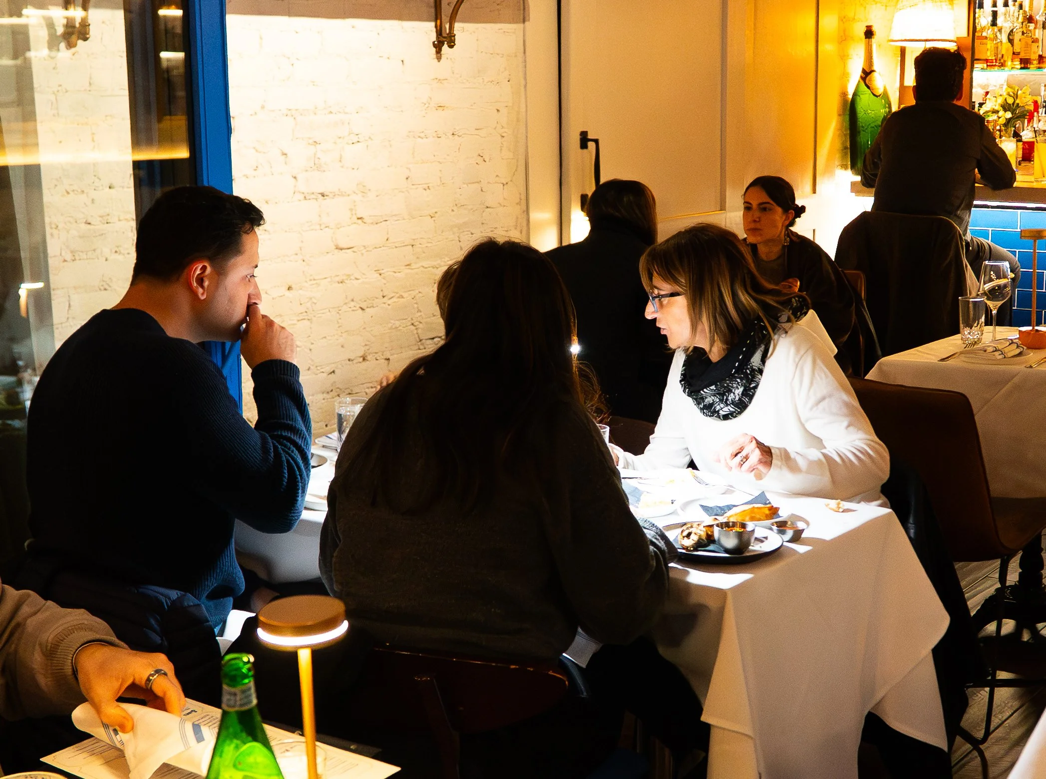 people enjoying dinner at Palermo Gramercy