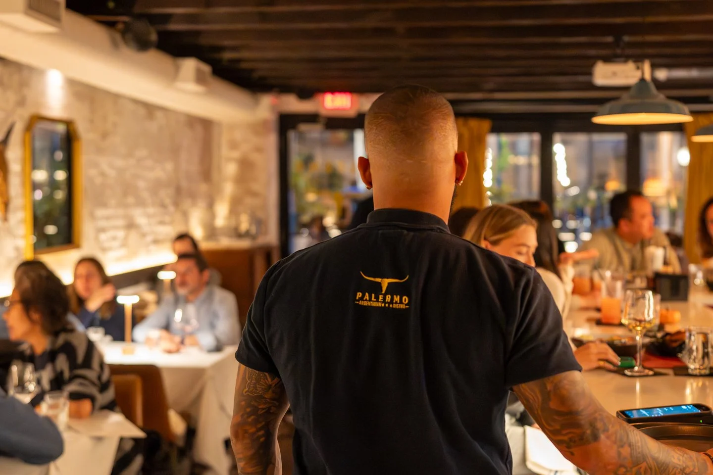 server at Palermo gramercy