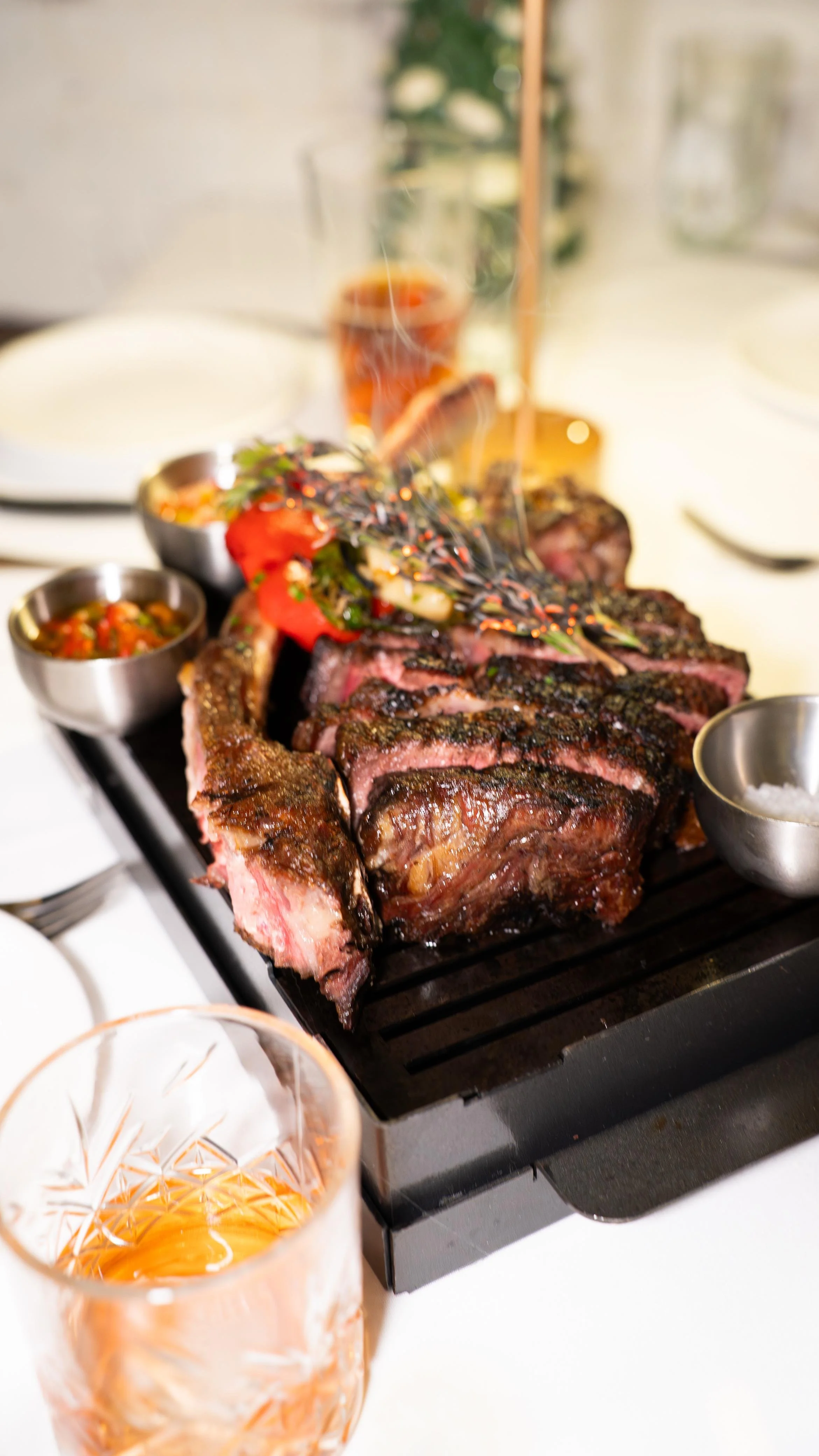 parrilada for two meat and peppers