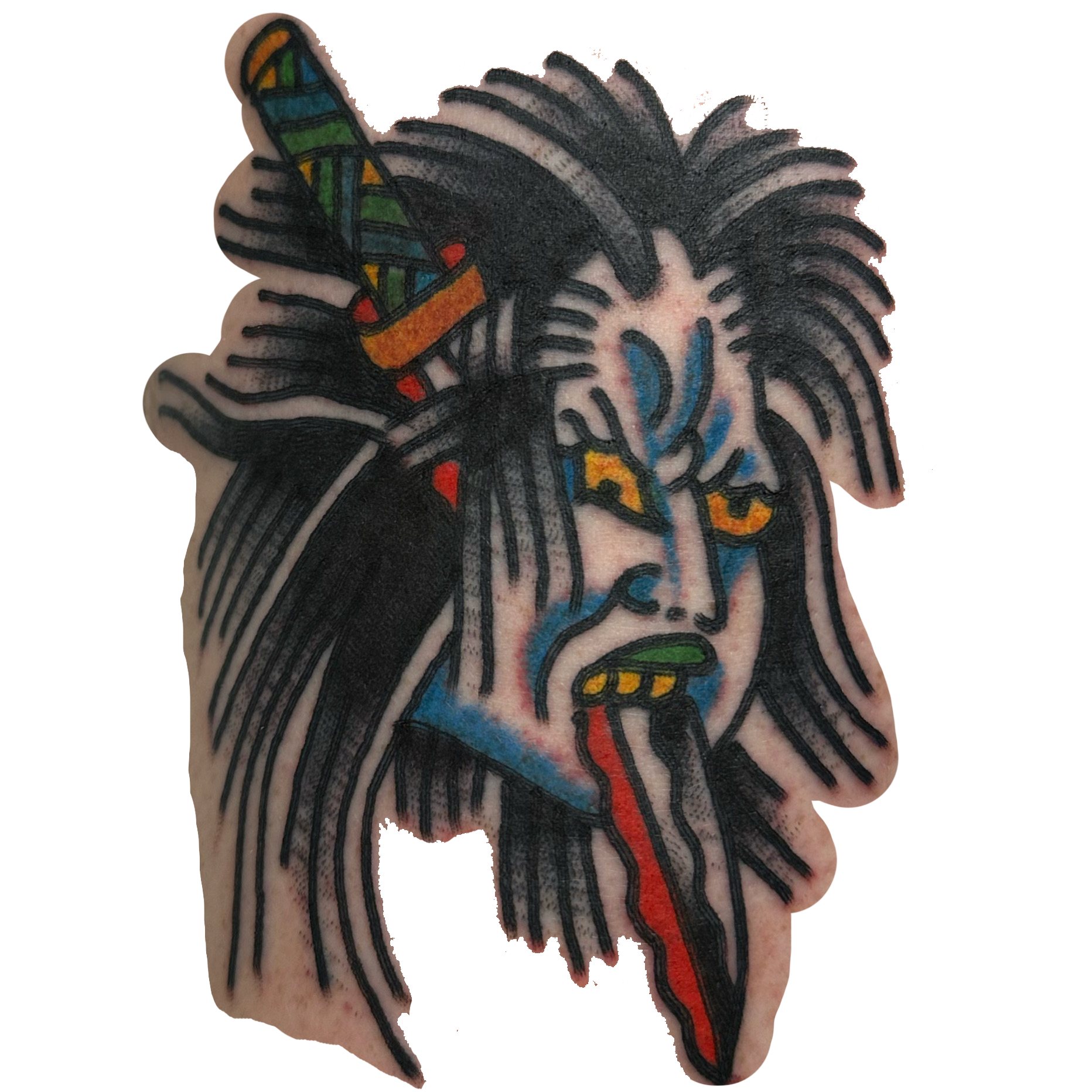 Japanese Traditional Dead Samurai Tattoo