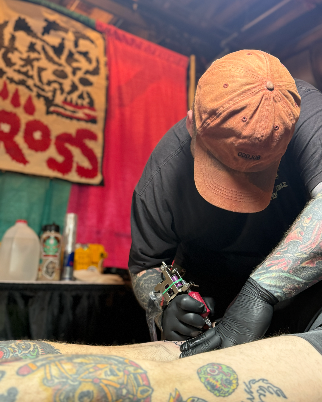 Ian Ross Traditional Tattoo Artist at Ritual Tattoo Shop