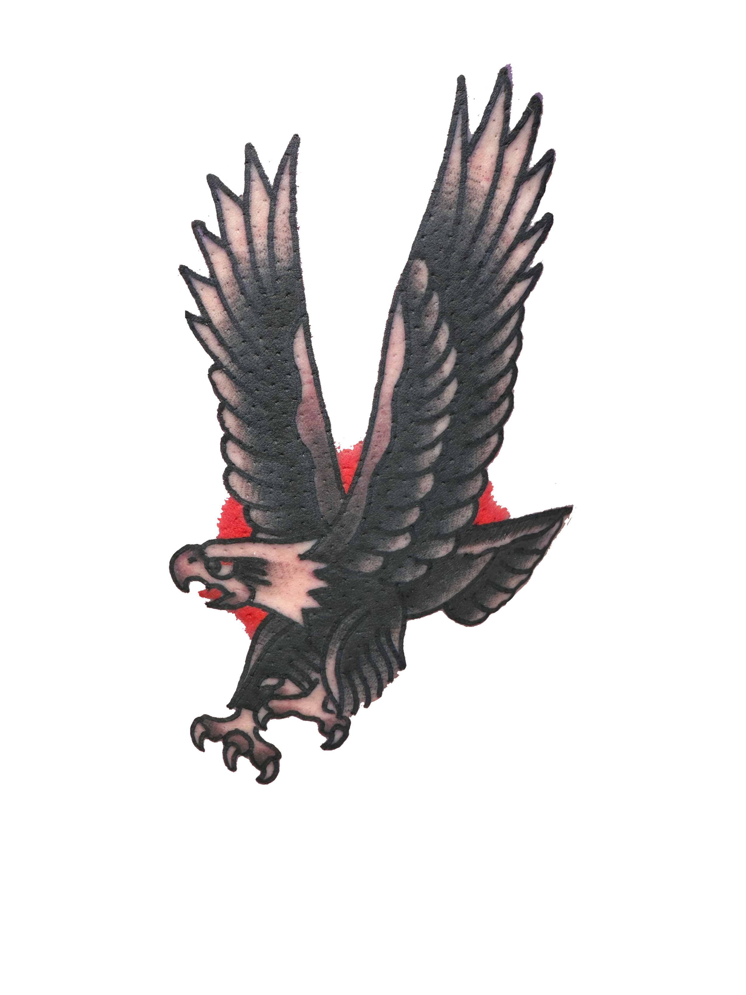 American Traditional Eagle Tattoo