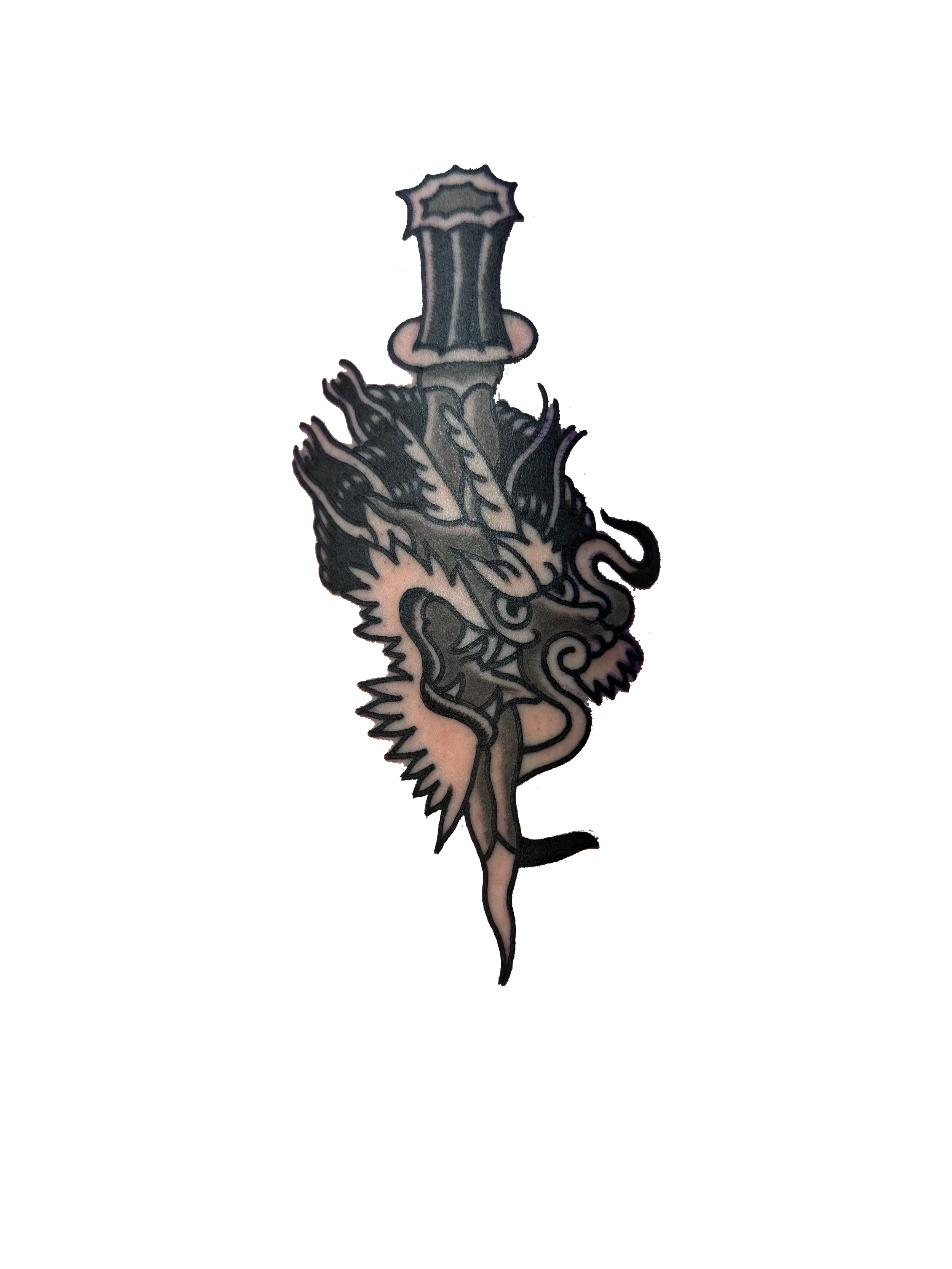 Japanese Traditional Dragon Tattoo