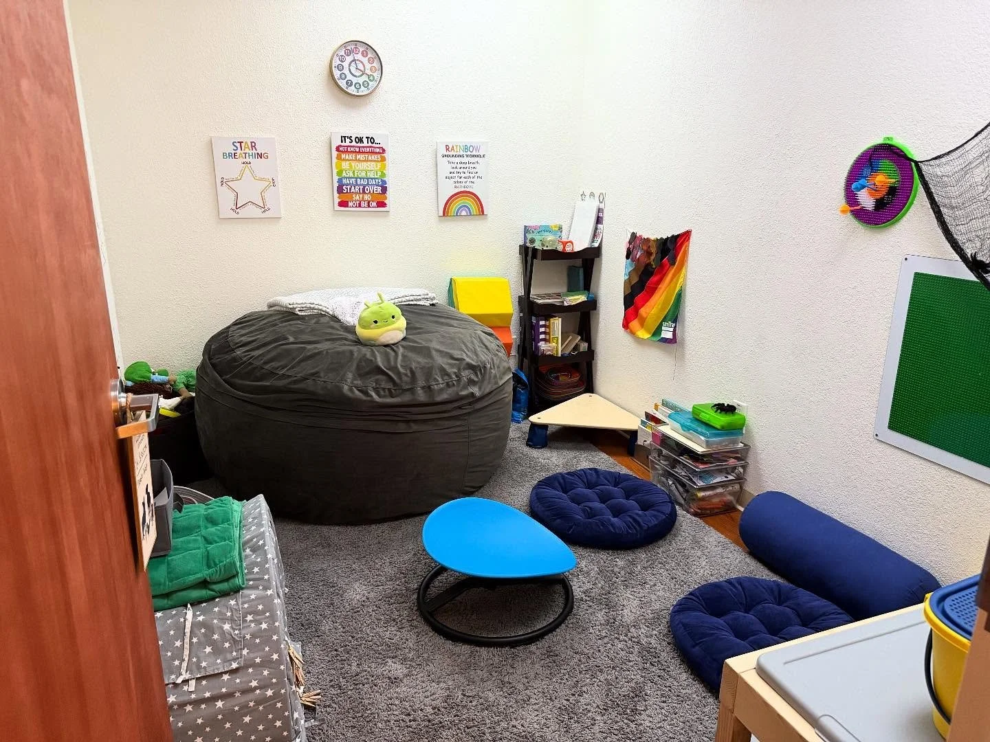 Feature spotlight 🌟 the Sensory Room at Ripple in Kind CARE Services is a fan favorite of the kids who come to see us! We love it too 😌&thinsp;
&thinsp;
It is a magical space that allows safe &amp; supported tools for relaxation, sensory awareness,