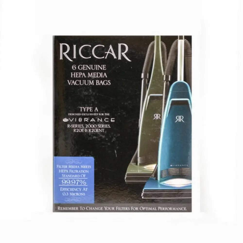 Riccar Type A Vacuum Bags 6-Pack