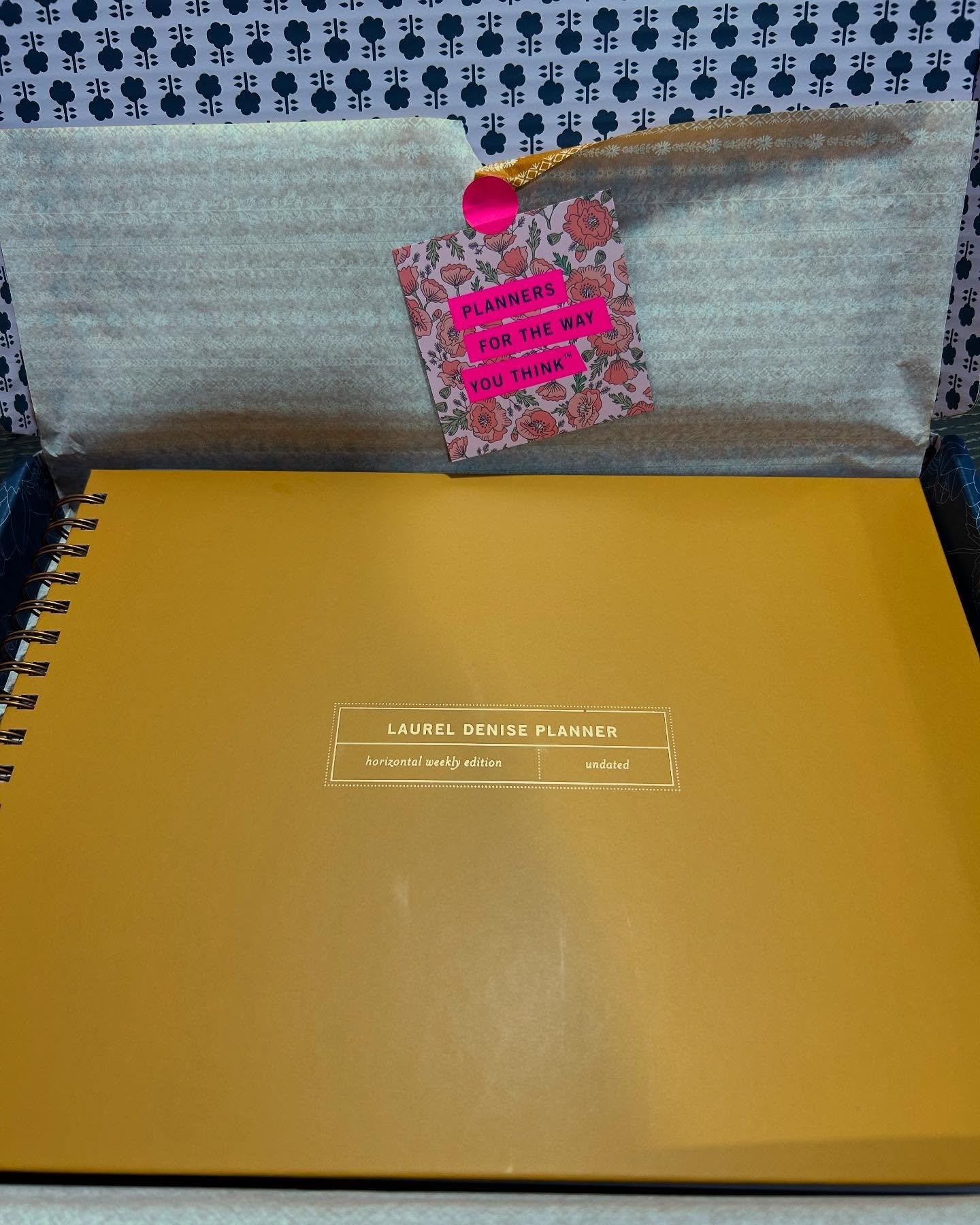 So excited to have received my new planner laurel Denise planner, I am to excited to use this this planner as a mom, doula, &amp; educator.

#laureldeniseplanner #smallbusinessowner #doulalife #planneraddict #womensupportingwomen #womenempowerment #w