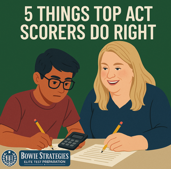 5 THINGS TOP ACT SCORERS DO RIGHT