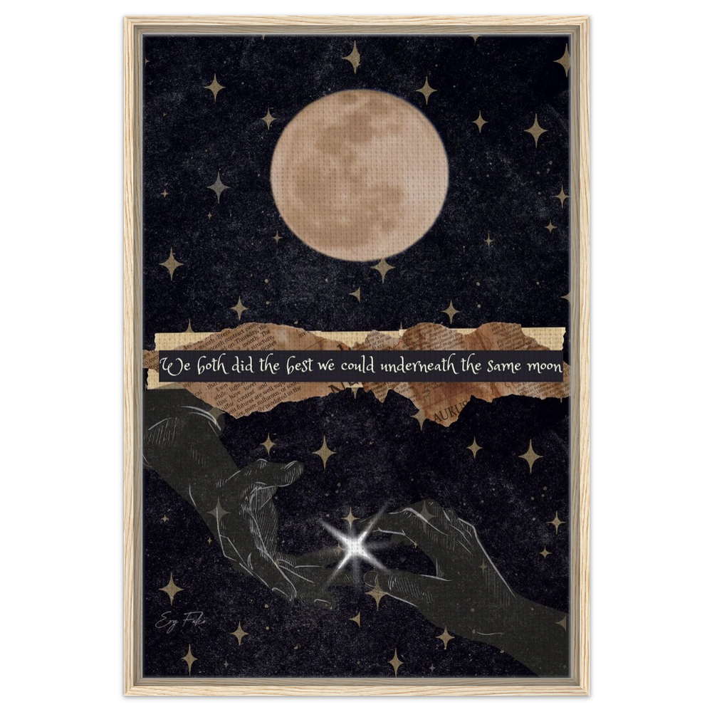 Peter Fanart Digital Collage | Ery Falco Fanart Taylor Swift |Framed Canvas