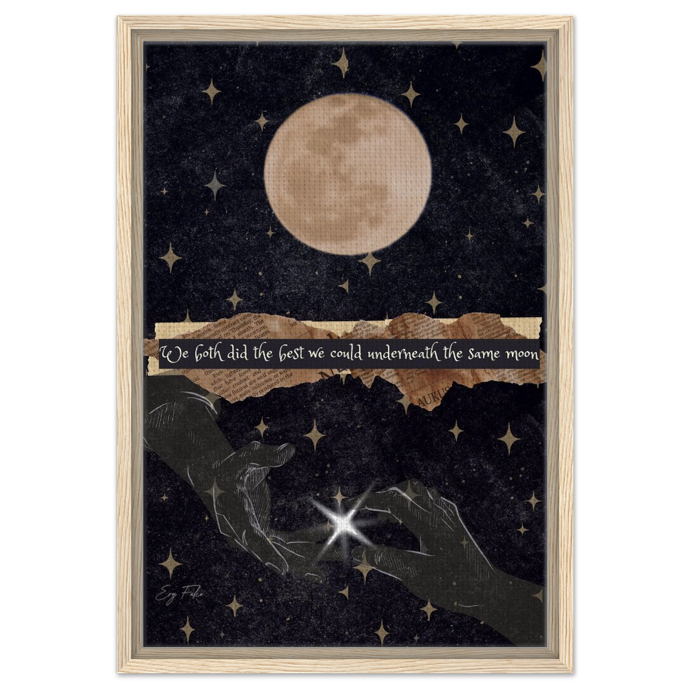 Peter Fanart Digital Collage | Ery Falco Fanart Taylor Swift |Framed Canvas