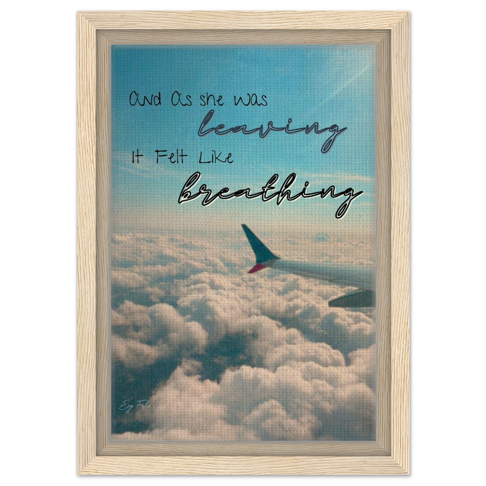Leaving Swiftie Fanart | Ery Falco Photography |Framed Canvas