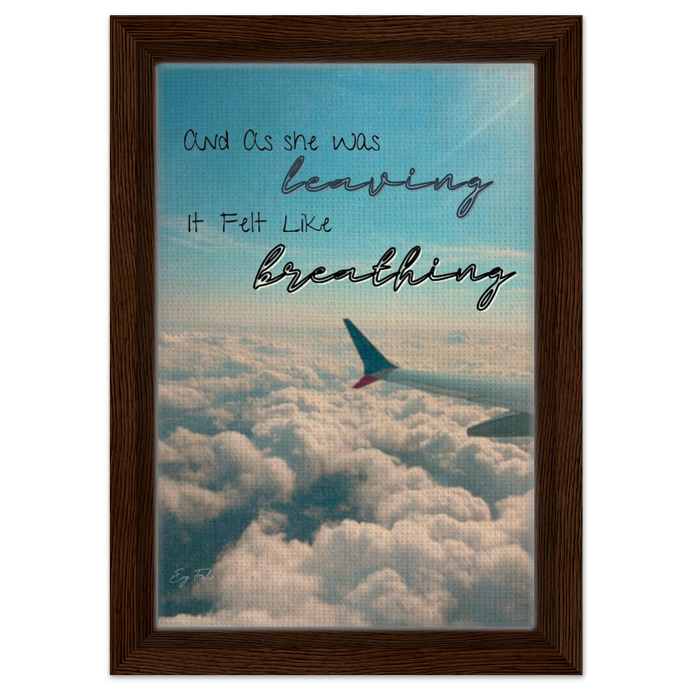 Leaving Swiftie Fanart | Ery Falco Photography |Framed Canvas