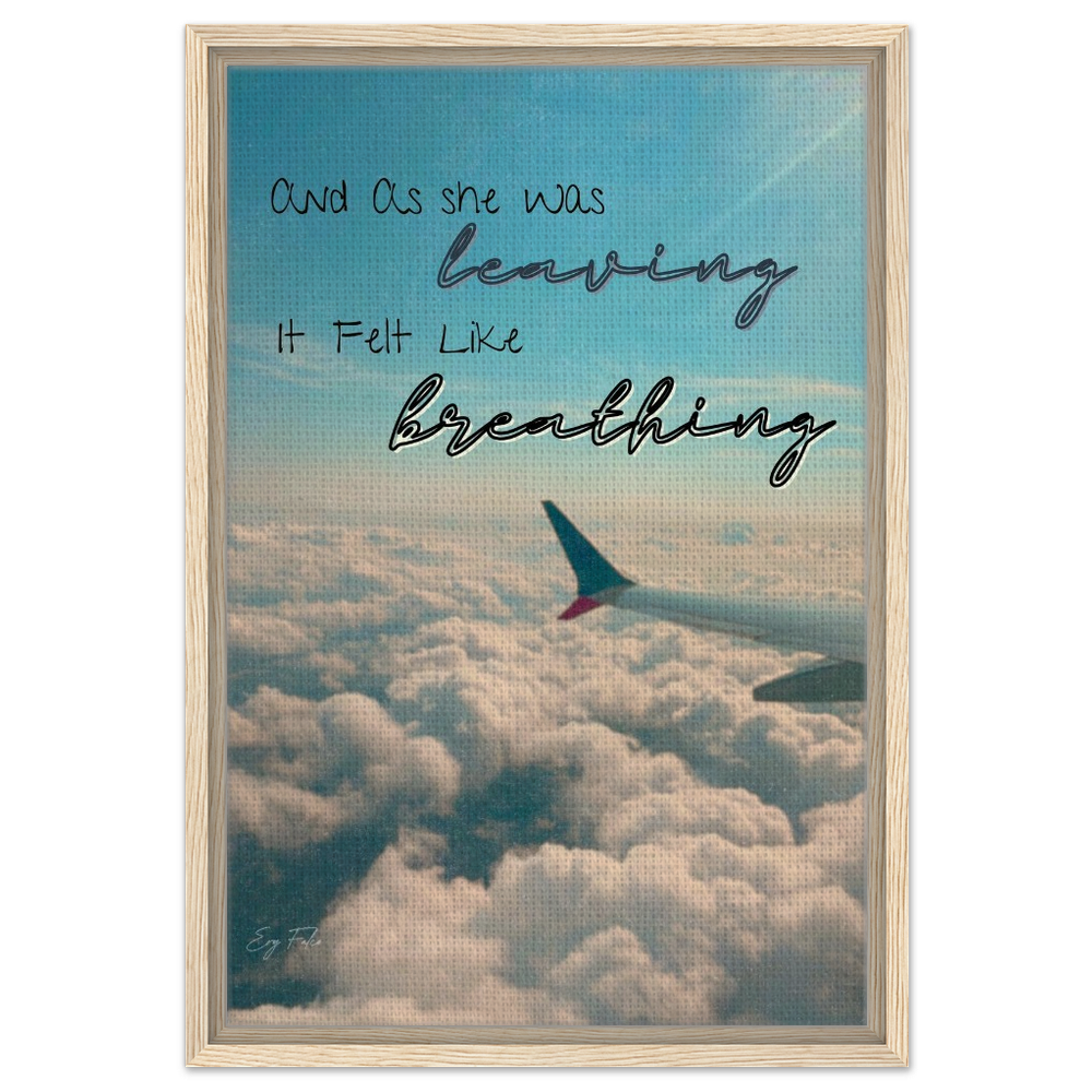 Leaving Swiftie Fanart | Ery Falco Photography |Framed Canvas