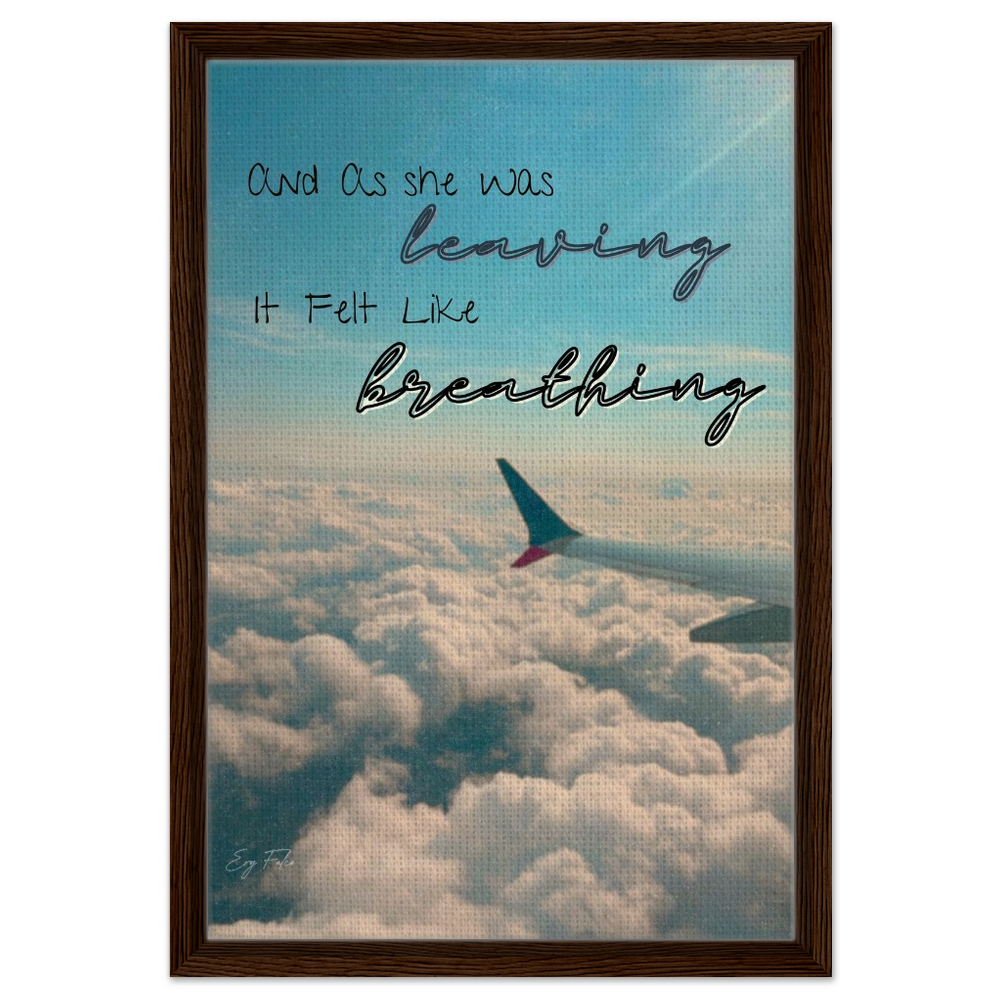 Leaving Swiftie Fanart | Ery Falco Photography |Framed Canvas