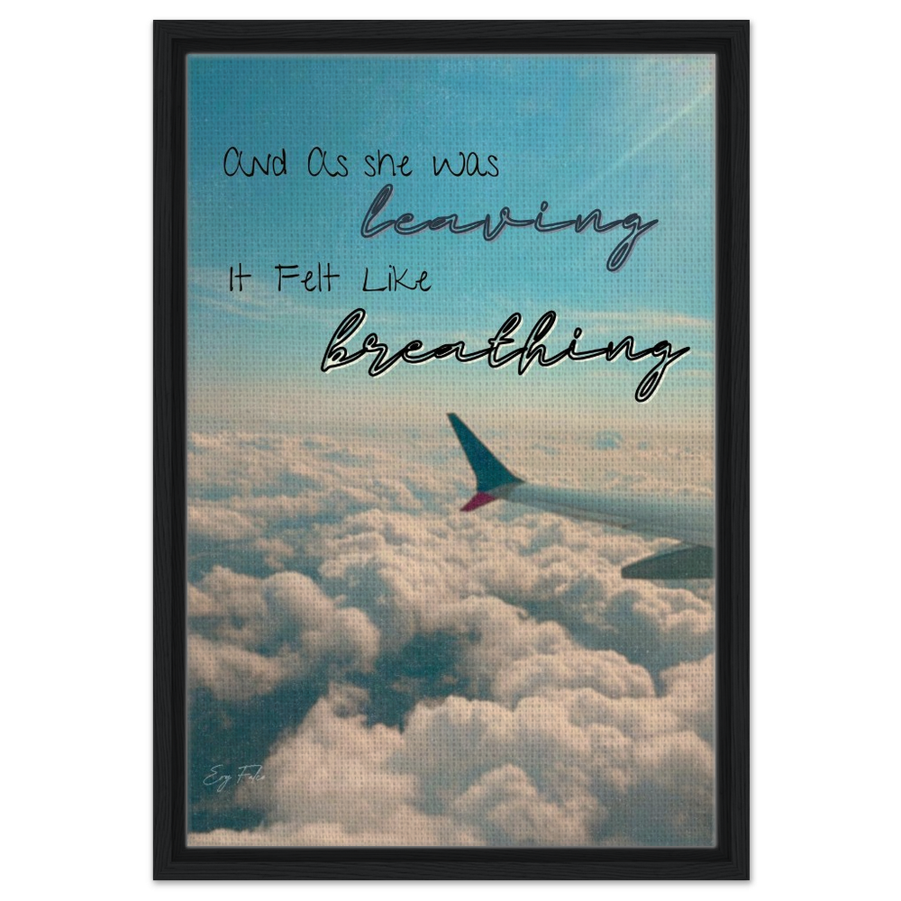 Leaving Swiftie Fanart | Ery Falco Photography |Framed Canvas