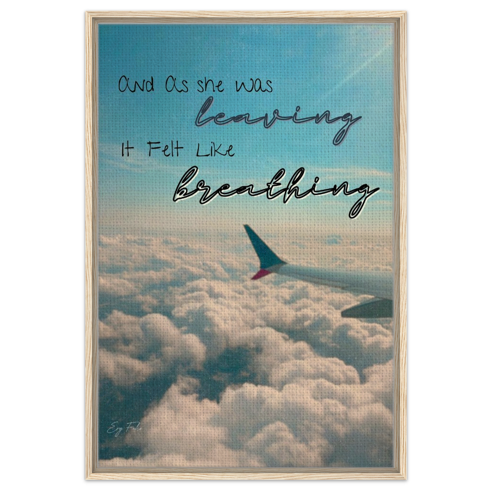 Leaving Swiftie Fanart | Ery Falco Photography |Framed Canvas