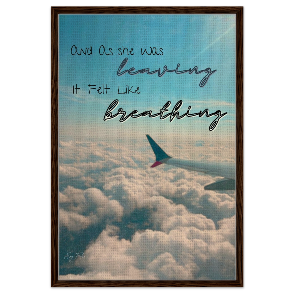 Leaving Swiftie Fanart | Ery Falco Photography |Framed Canvas