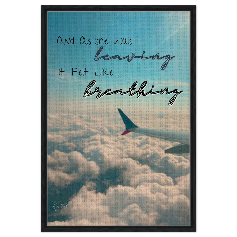 Leaving Swiftie Fanart | Ery Falco Photography |Framed Canvas