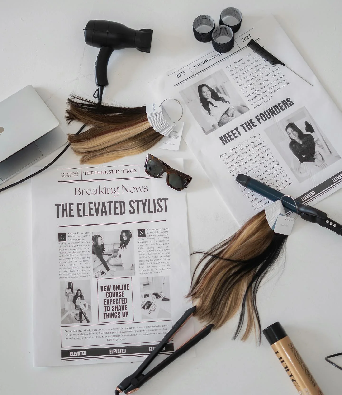 Hi! We&rsquo;re Cathy and Kristy, the founders of The Elevated Stylist! 

We&rsquo;re so excited for the upcoming launch of our brand and wanted to give some insight as to who we are and what we do. 

Cathy has been a stylist for the past 16 years, s