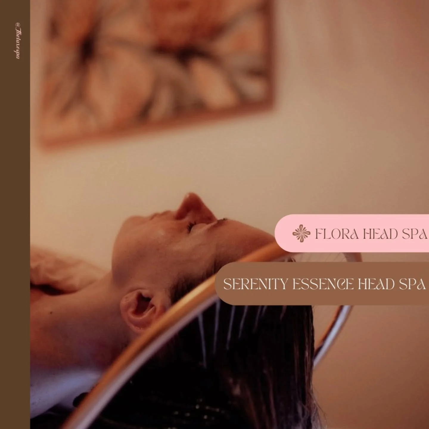 Introducing our first flora experience:  Serenity Essence Head Spa 🌻🌺🌹🌼🌸🏵🌷

This is a 45 mins of a floral-infused escape designed to calm the mind and awaken the senses. This treatment includes a luxe shampoo and nourishing natural hair condit