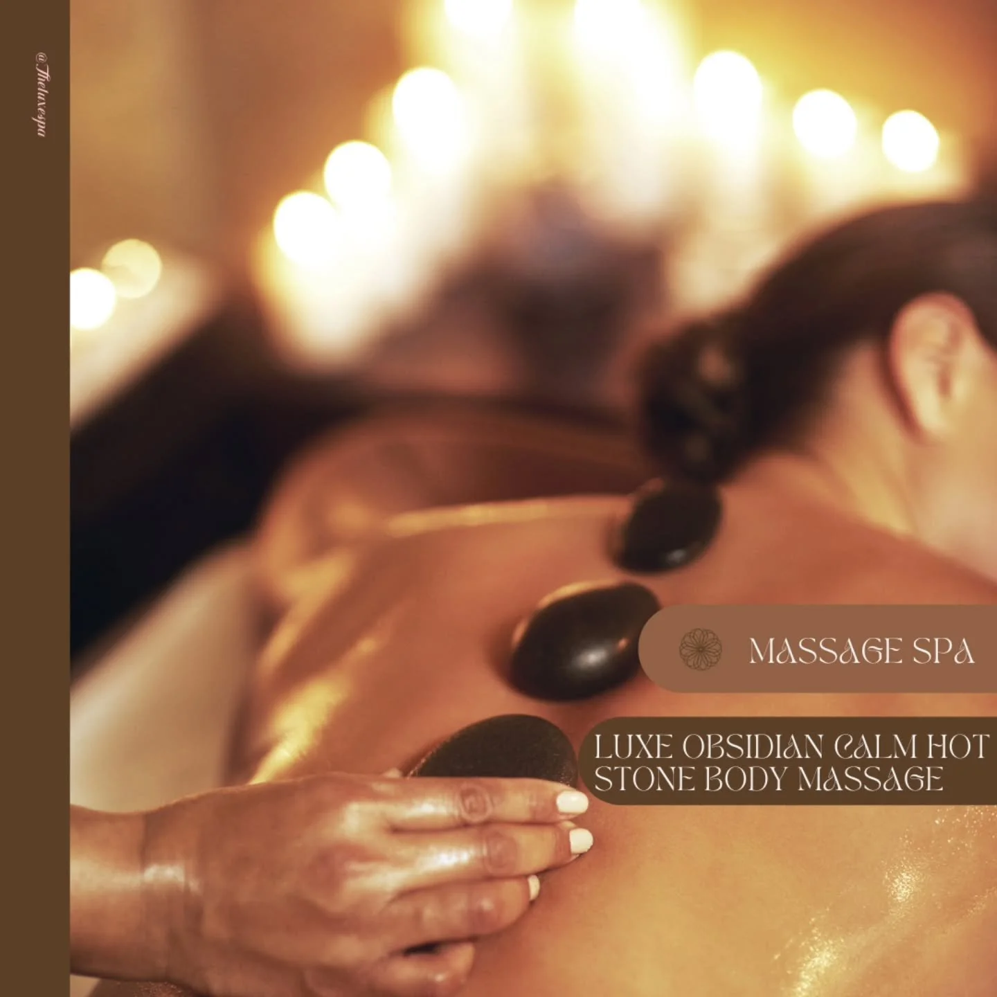 Last but not least, how could we have a massage spa without having the crowds favourite - hot stone massage? 

Introducing LUXE Obsidian Calm Hot Stone Body Massage 💆&zwj;♀️✨️

For 75 mins, you will be sinking into warmth with this grounding hot sto