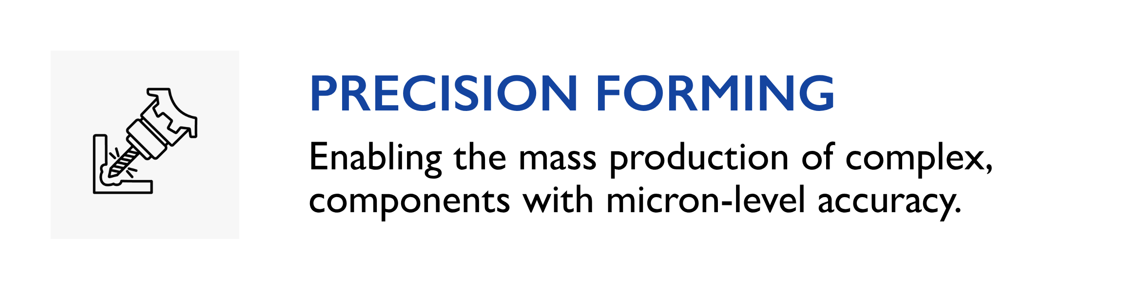 Precision metal forming of medical components using swaging, bending, and shaping processes with micron-level accuracy.