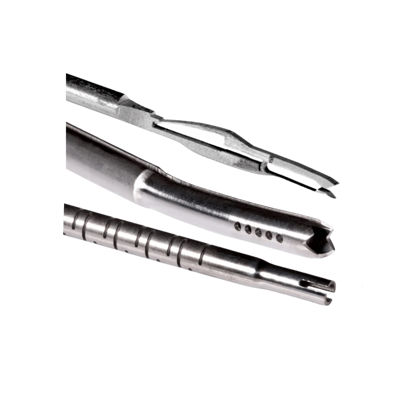 Sports medicine instrument components including inserters, drills, shavers and electrodes