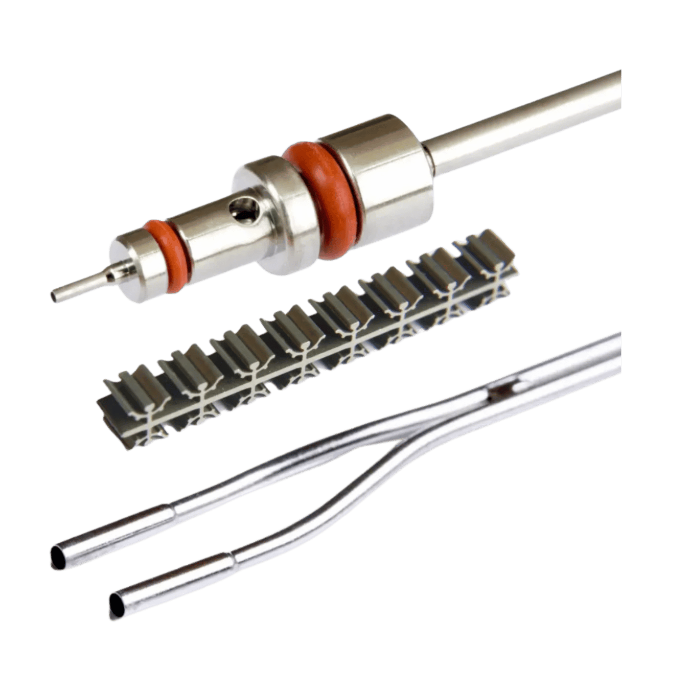 Single-use endoscopy and laparoscopy instruments including shafts, electrodes and blades