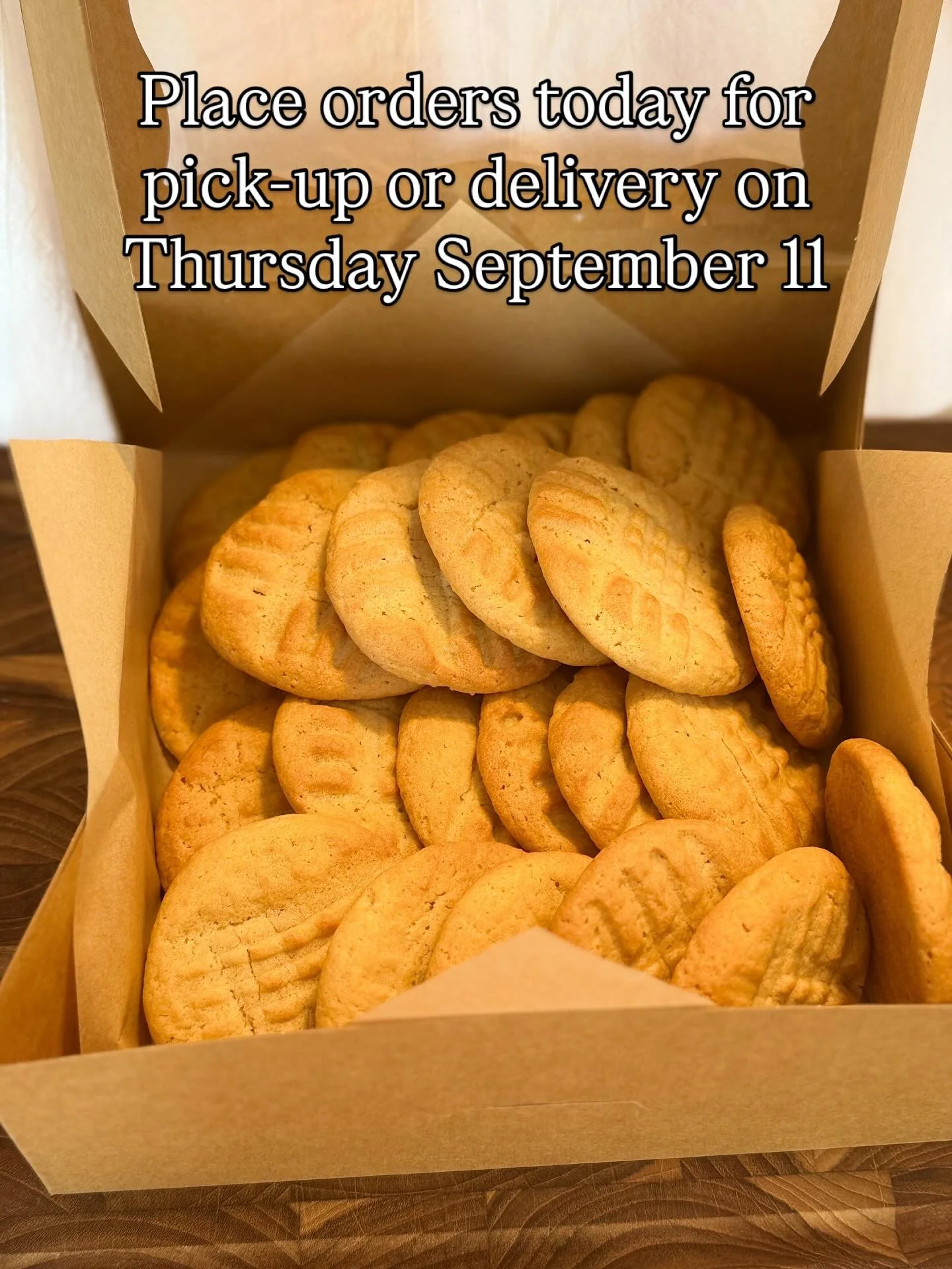 Try out our Sourdough Peanut Butter Cookies! They are soft, sweet, and salty. If you want more variety, try one of our Variety Boxes. The Nut Lover Variety Box comes with the Sourdough Peanut Butter Cookies, Almond Croissant Cookies, and Salted Honey