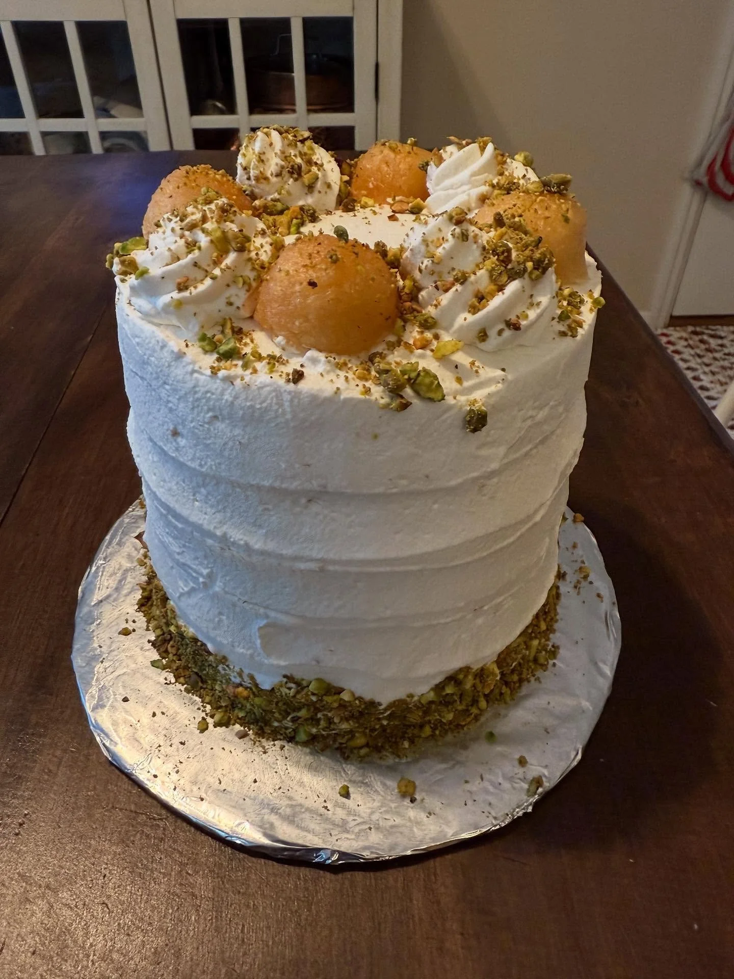 Don&rsquo;t forget that Ladybread Baking does speciality orders as well!

Pictured is a gulab jamun cake for a customer&rsquo;s birthday.

Contact me to set up a custom order:
📧 ladybreadbaking@gmail.com
📞 (417)224-6043
Or reach out directly throug