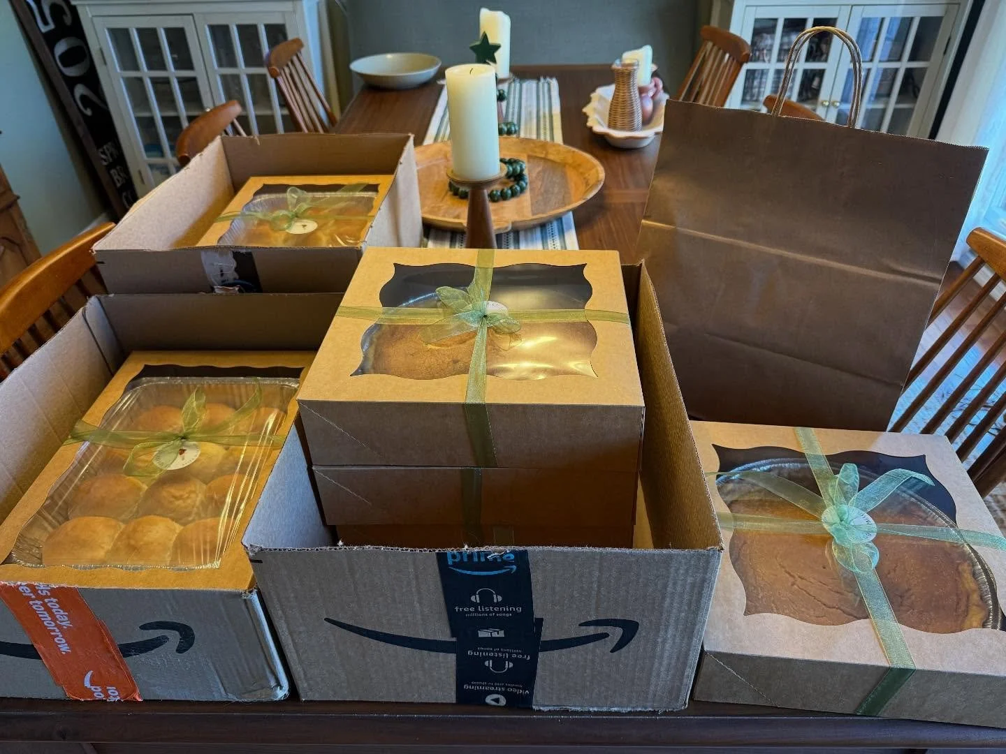 Thank you so much for all the Thanksgiving orders!! Thankful for every single one of you that follows along, orders, and shows support. Happy Thanksgiving!