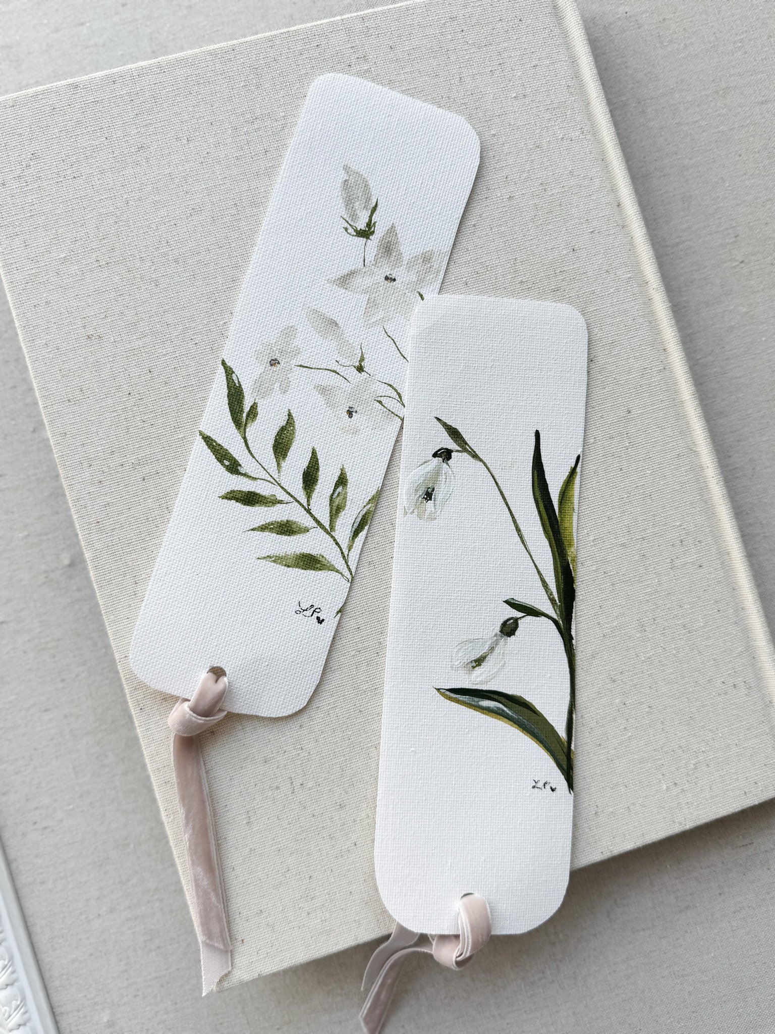 Bookmarks Jasmine and Snowdrops.jpg