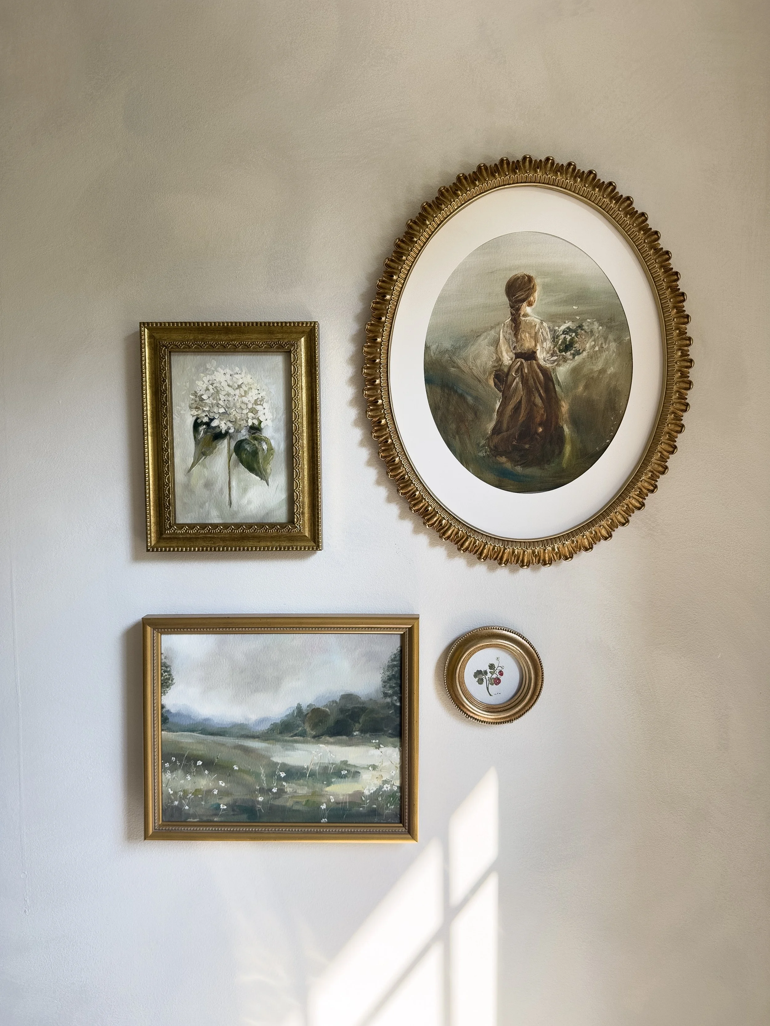 Art Print:The meadow keeper:Gallery wall.JPG