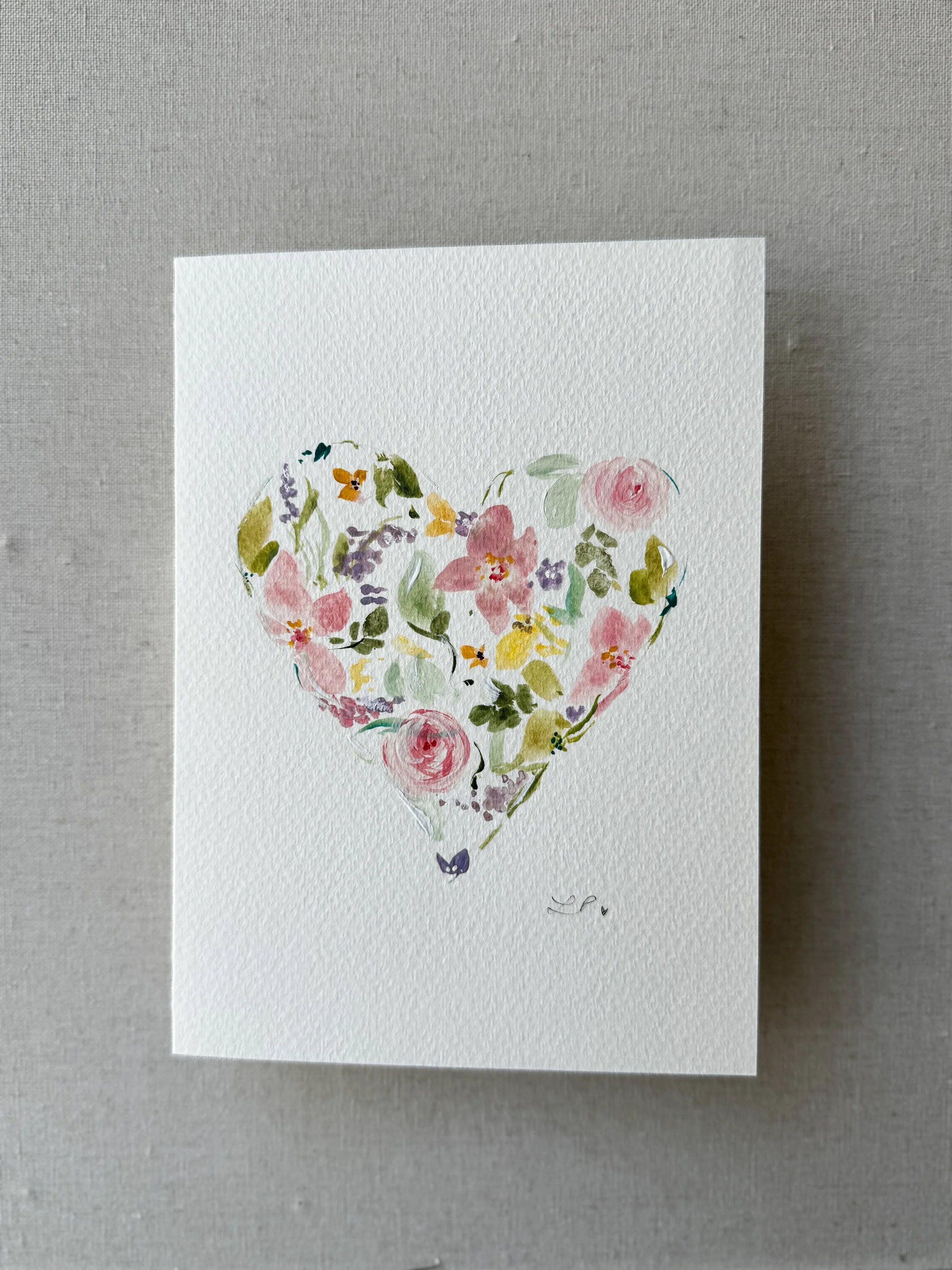 Hand Painted Cards