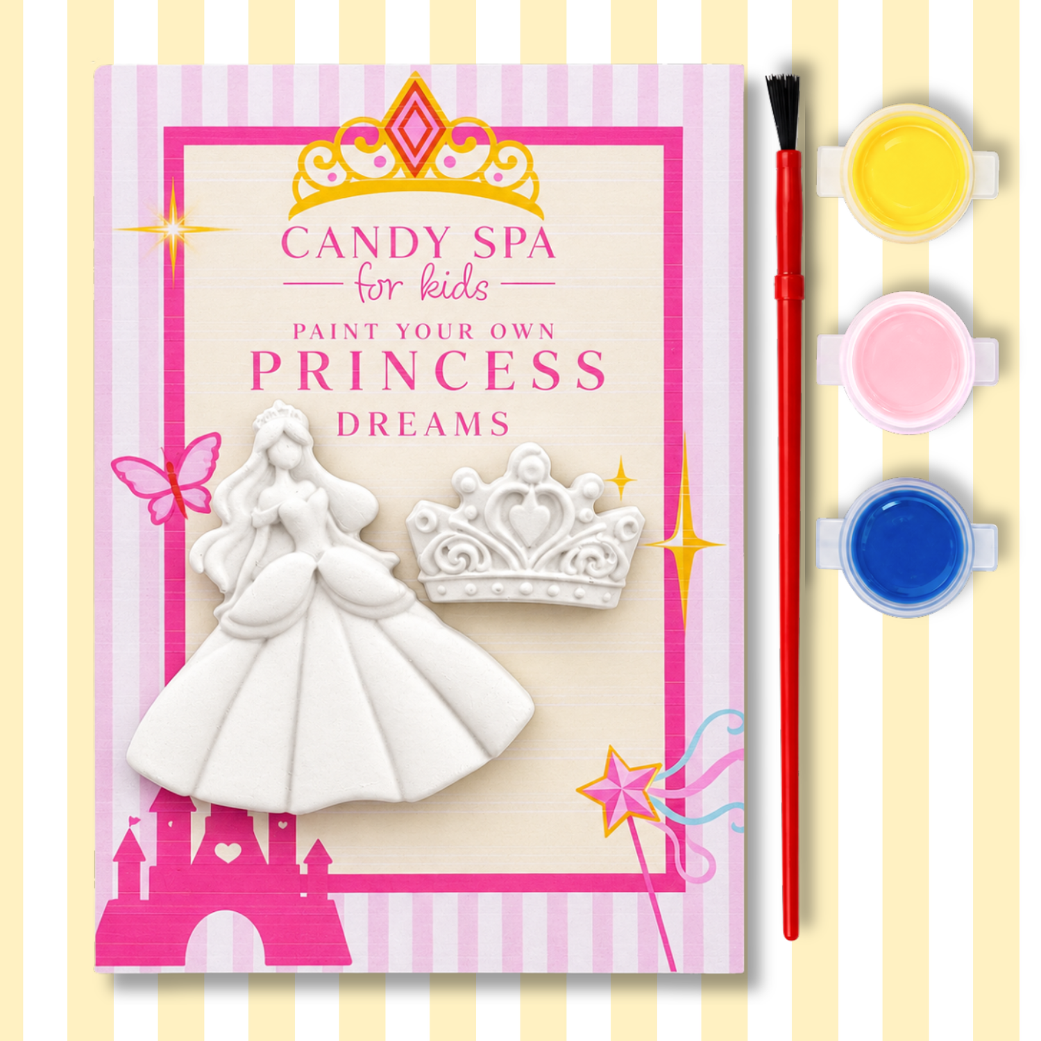 Princess Plaster Painting Party Favours for Kids