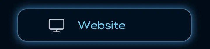 Dark blue digital button with rounded edges labeled 'Website' and a computer icon