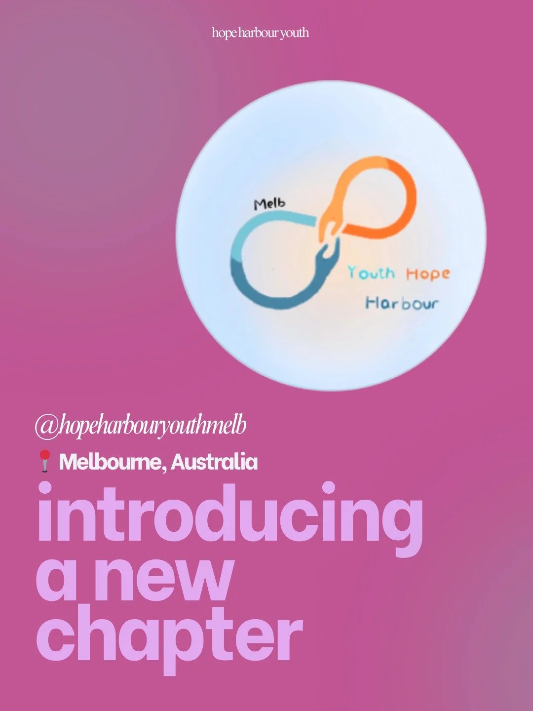 SOOO excited to announce our first Australian chapter 🇦🇺✨
Welcome to the Hope Harbour Youth family, @hopeharbouryouthmelb 🤍

We can&rsquo;t wait to see the impact you&rsquo;ll make 🌏💫