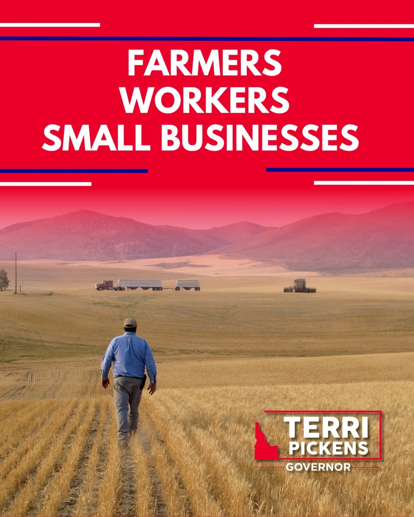 I know what it takes to build something on your own. To take a risk. To put everything into your business. To work long days and still worry if it will all hold together.

I&rsquo;ve spoken to farmers and small business owners across Idaho, people wh