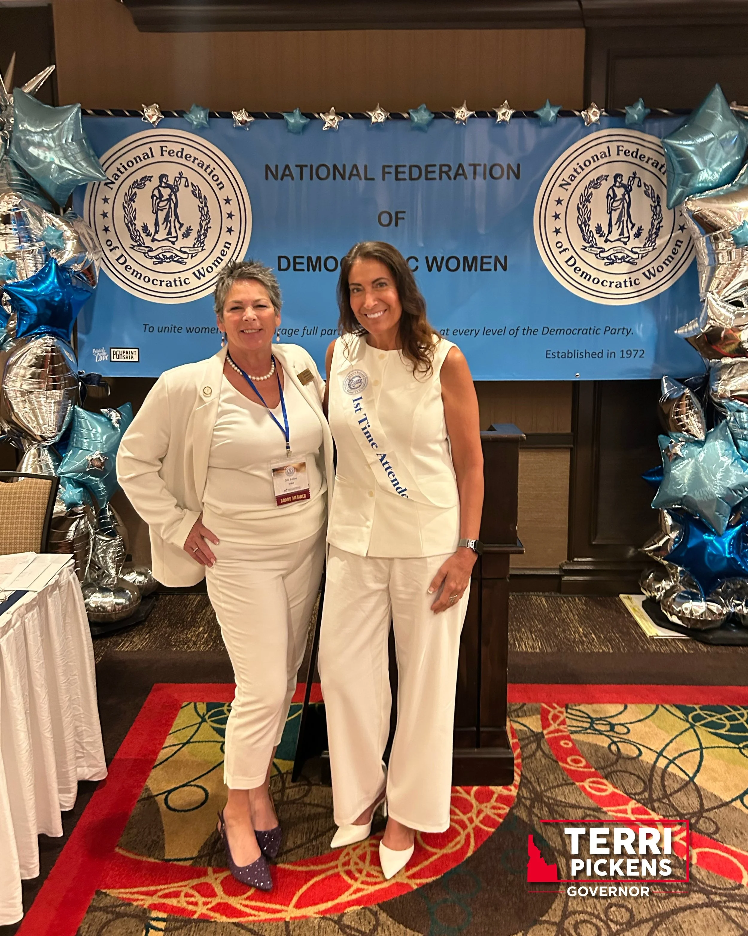 Campaigning does not stop.

This week, I am attending the 2026 National Federation of Democratic Women Convention, where Democratic women from across the country are coming together to build power, share ideas, and strengthen our work in communities 