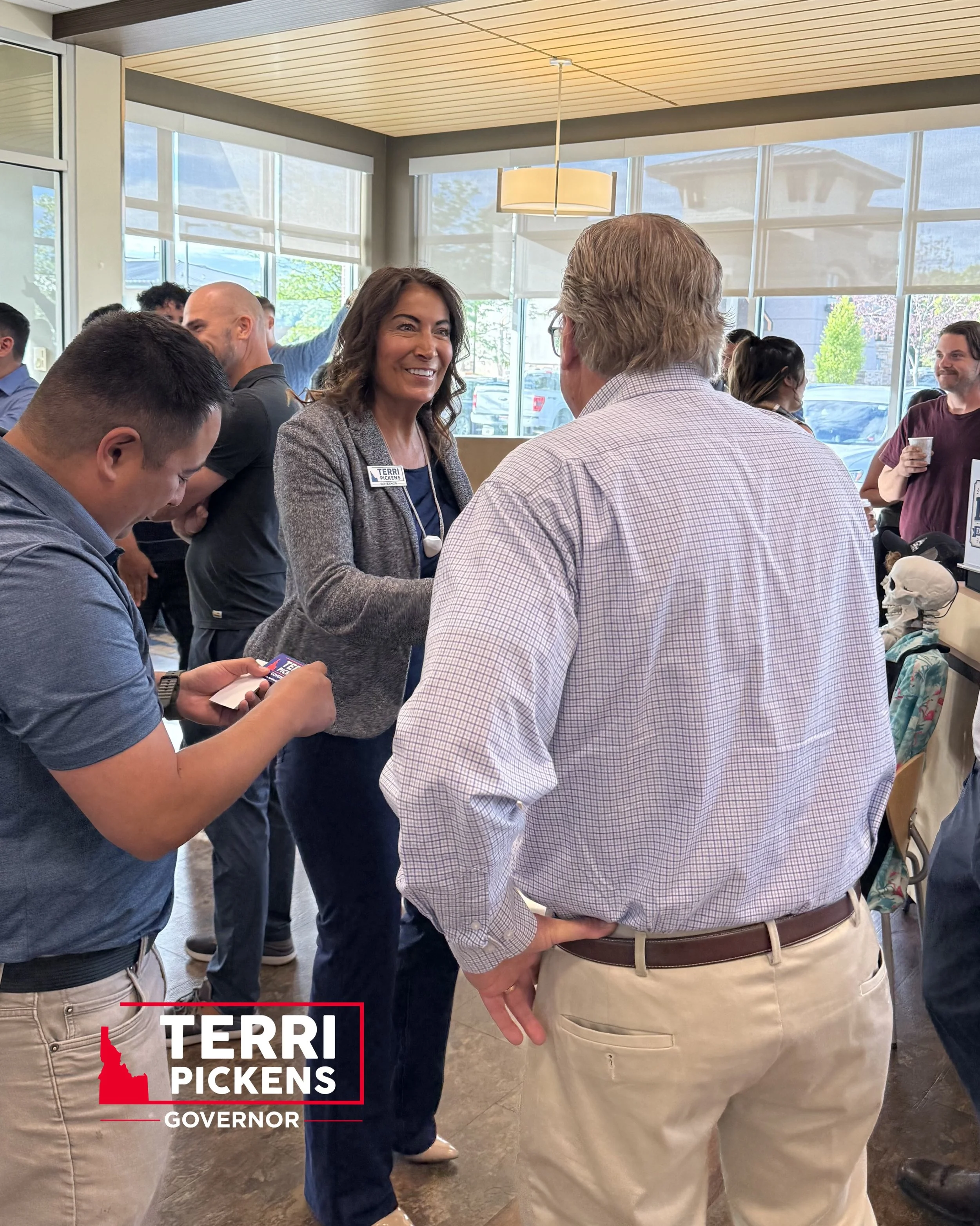 We had a wonderful morning at Caf&eacute; Con Amigos sponsored by the Idaho Hispanic Chamber of Commerce. @idahohcc 

Thank you to everyone who came out, shared a cup of coffee, started conversations, and took the time to talk about the future of our