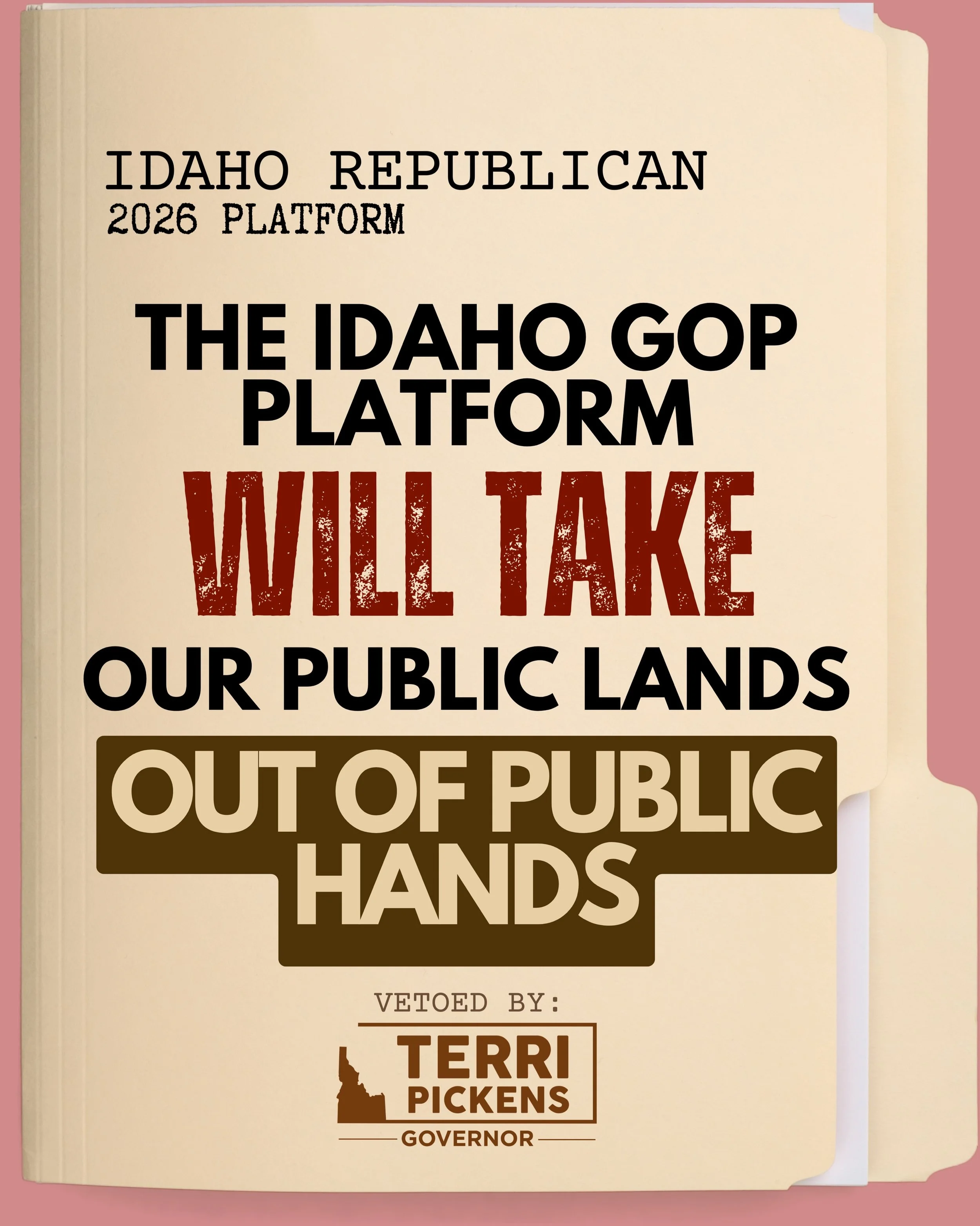 The Idaho GOP platform says &ldquo;the state should seek authority over natural resources on federal lands.&rdquo; It also calls for reducing federal land ownership and administration in Idaho.&nbsp;

Why should that concern Idahoans? Look next door 