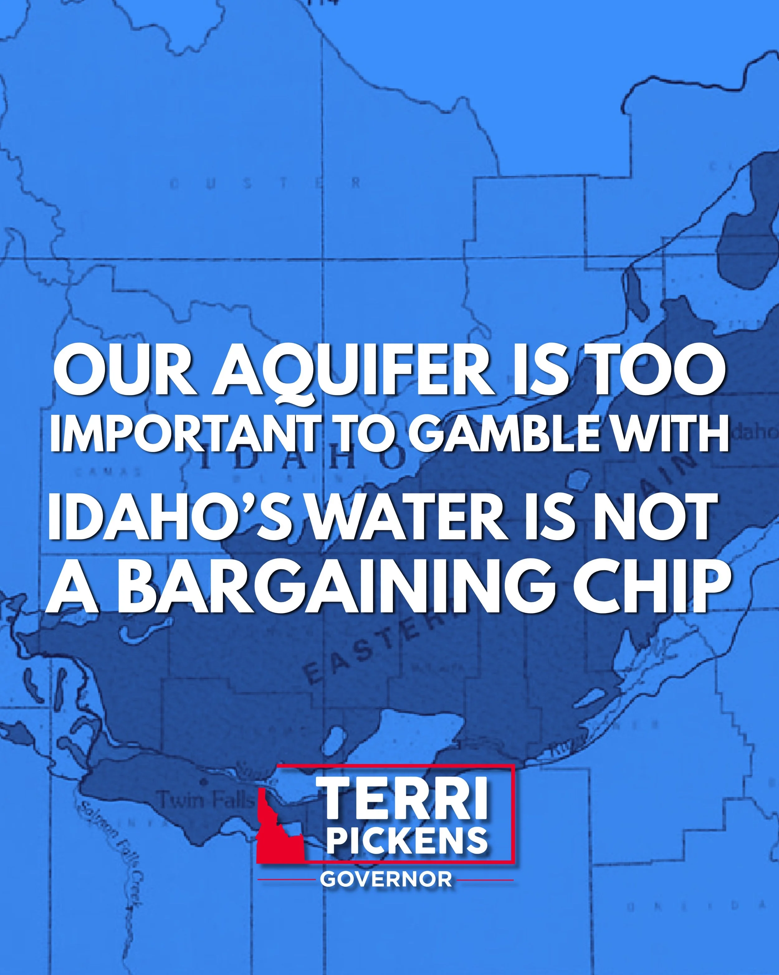 Idaho&rsquo;s water should never be treated as collateral damage.

The Eastern Snake River Plain Aquifer supports homes, farms, dairies, businesses, and communities across eastern Idaho. And Idaho National Laboratory sits above it. That geography mat