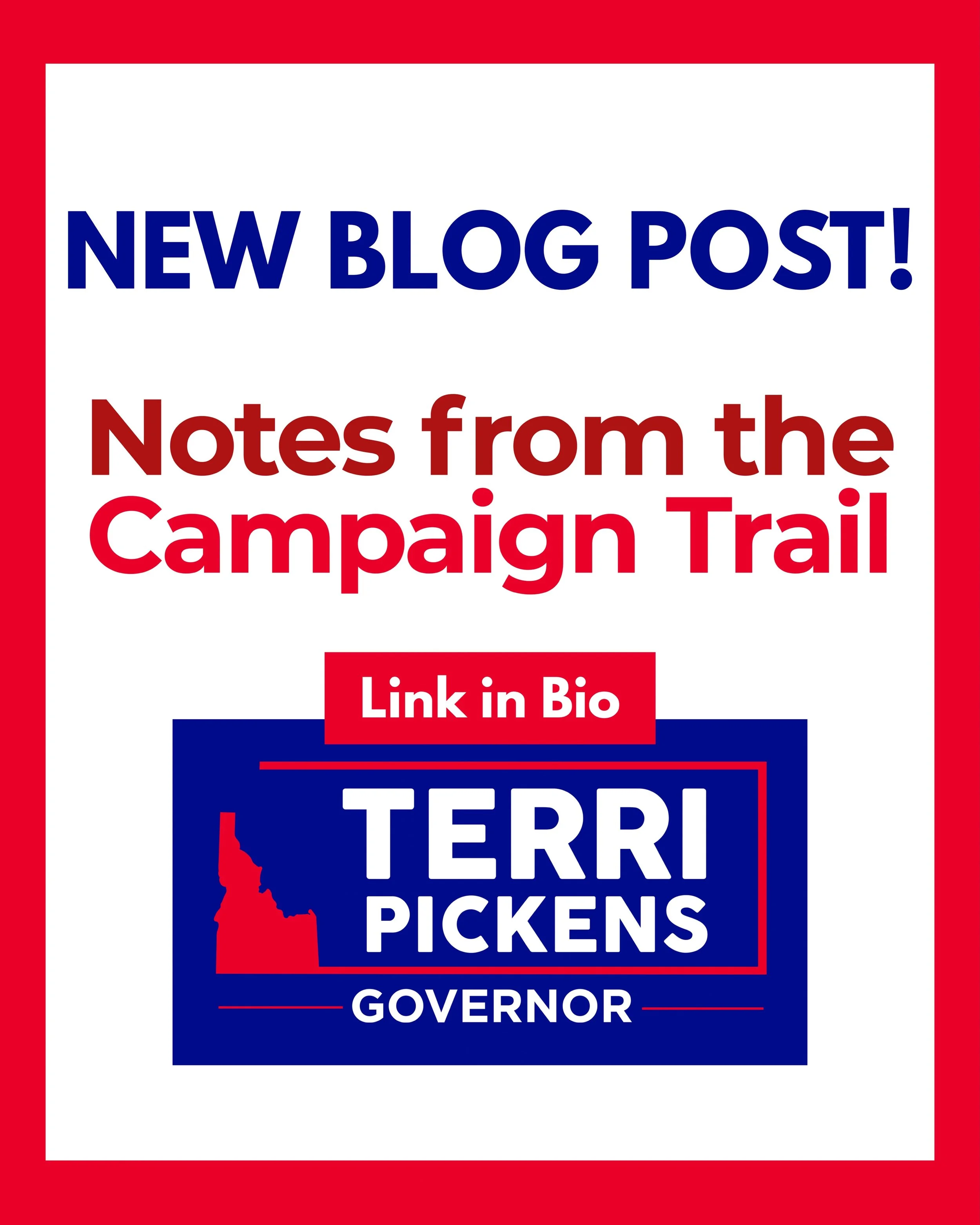 The wind is at our backs, Idaho.

From wildfire funding and public lands to Brad Little&rsquo;s nuclear waste deal, Idahoans are asking harder questions about who our state government is really working for.

Meanwhile, this campaign keeps growing. Mo