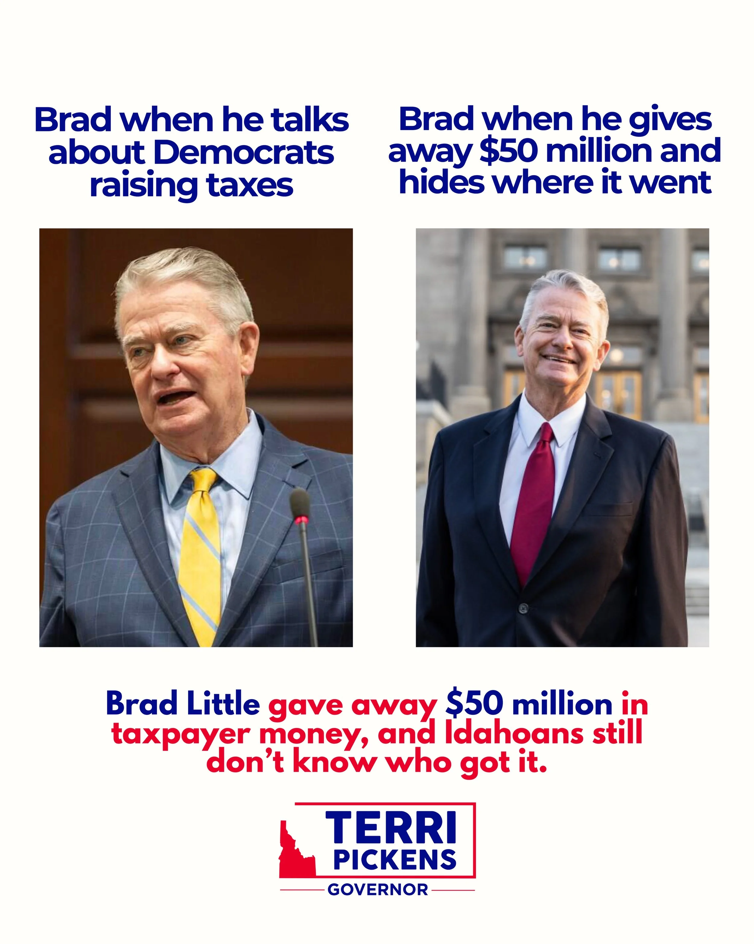 Brad Little signed a $50 million private-school tax credit into law.

Now Idahoans are asking where the money is going. His administration&rsquo;s answer? You don&rsquo;t get to know.

Nearly every public records request for meaningful data has been 