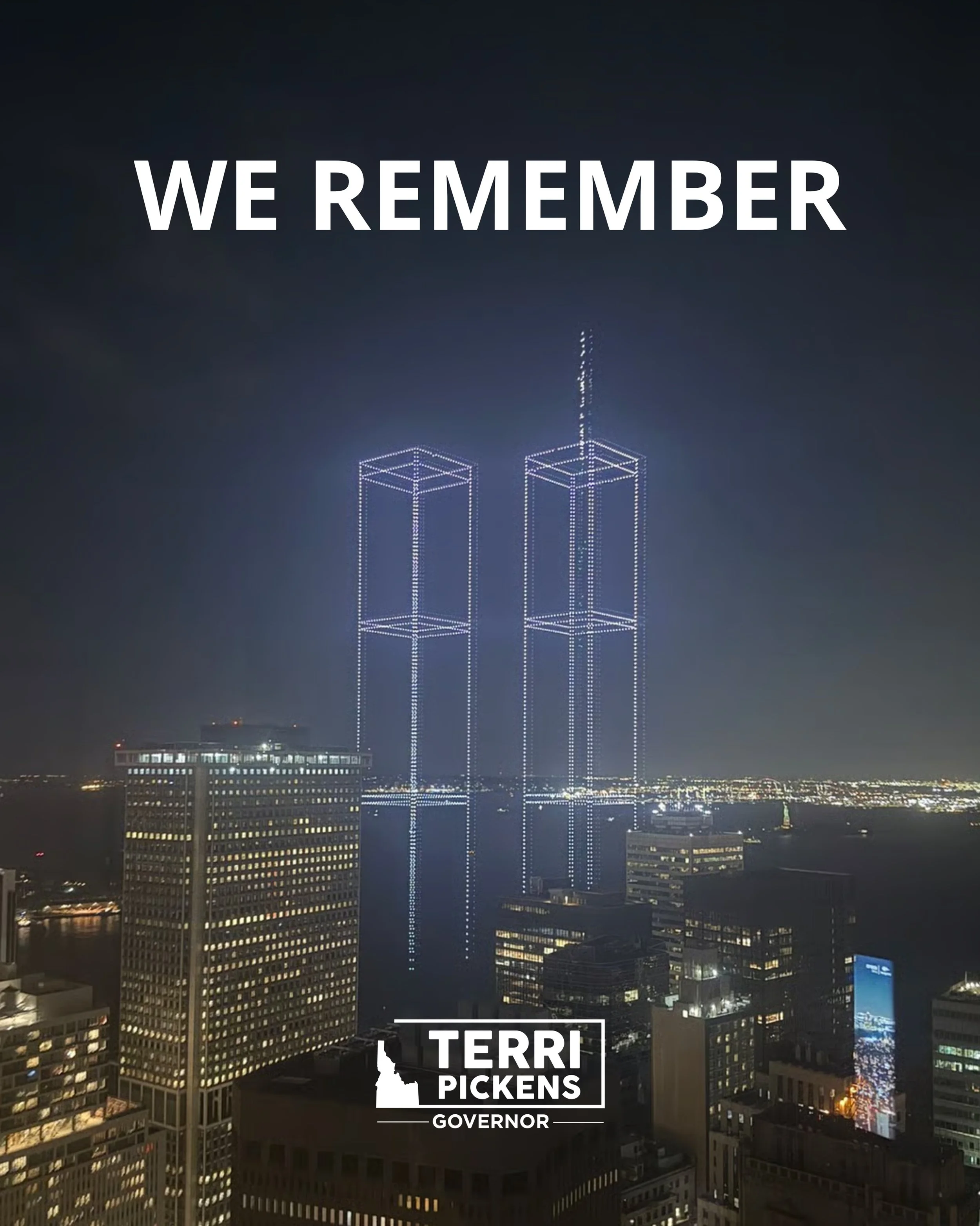 Today marks 25 years since September 11, 2001.

We remember the lost lives, the first responders who ran toward danger, the families who lost loved ones, and the countless Americans whose lives were changed forever.
September 11 is a day to remember 