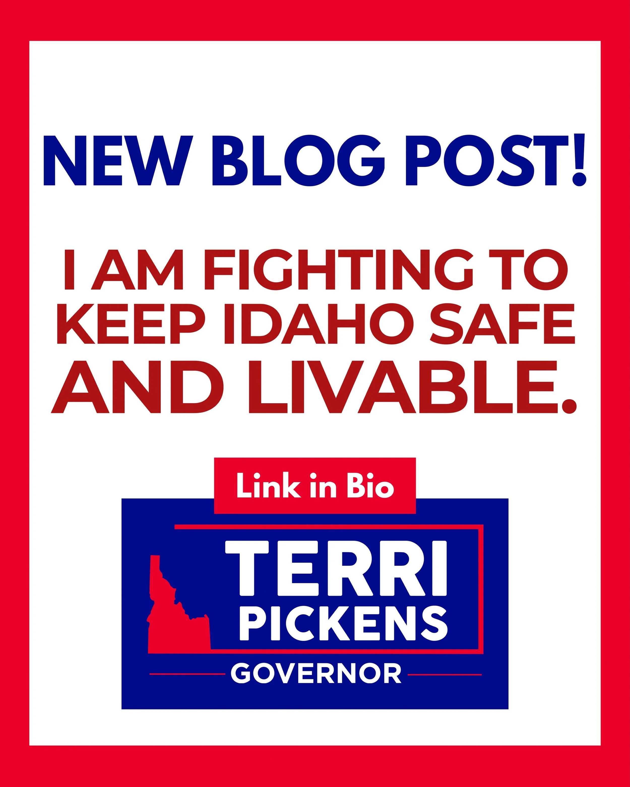 I am fighting to keep Idaho safe and livable.

In my latest piece, I respond to accusations of &ldquo;fearmongering,&rdquo; explain why I support the work happening at INL while opposing plans that could bring more out-of-state nuclear waste to Idaho